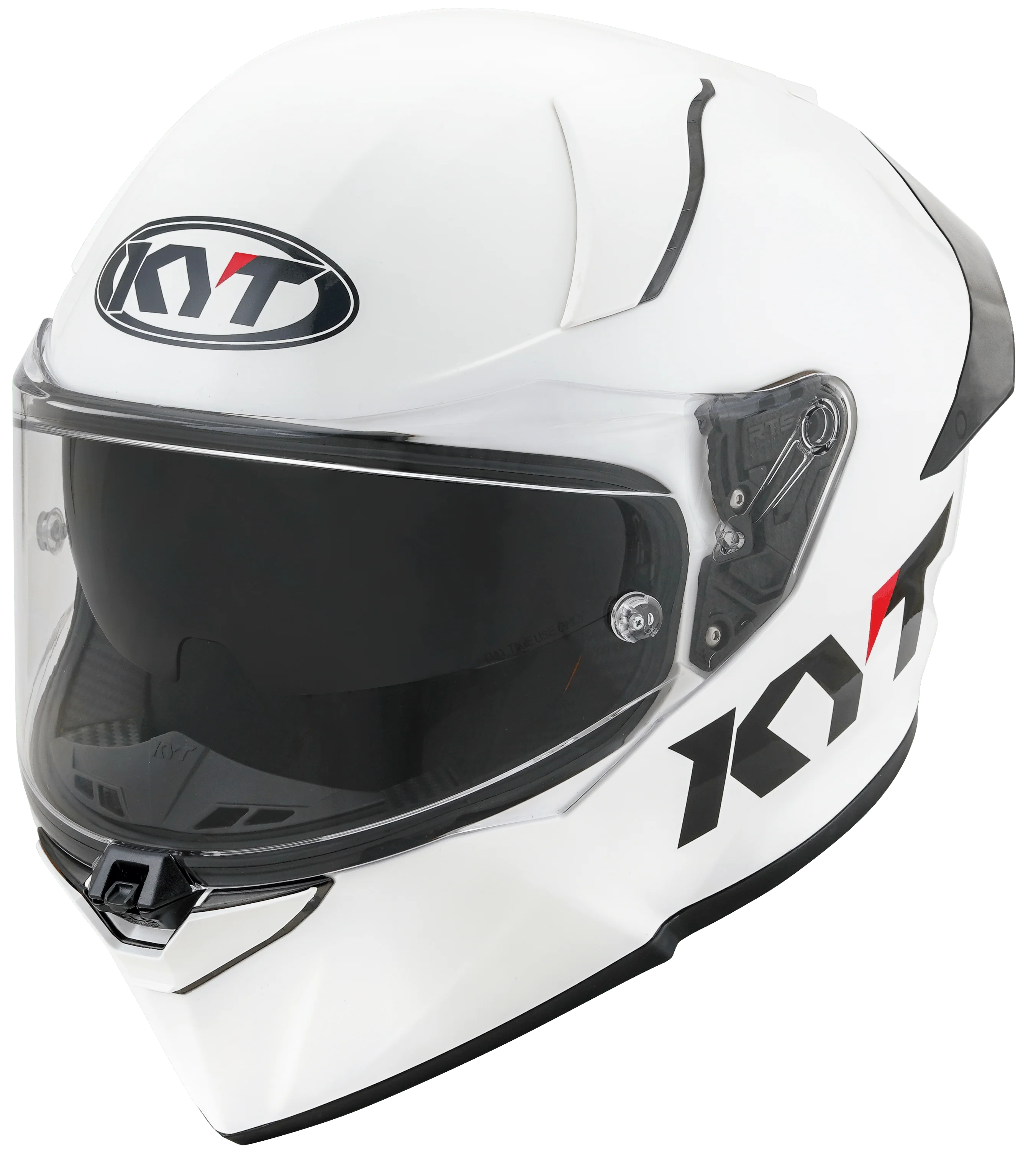 KYT R2R Helm Plain Weiß Y6R200W3 - Image 8