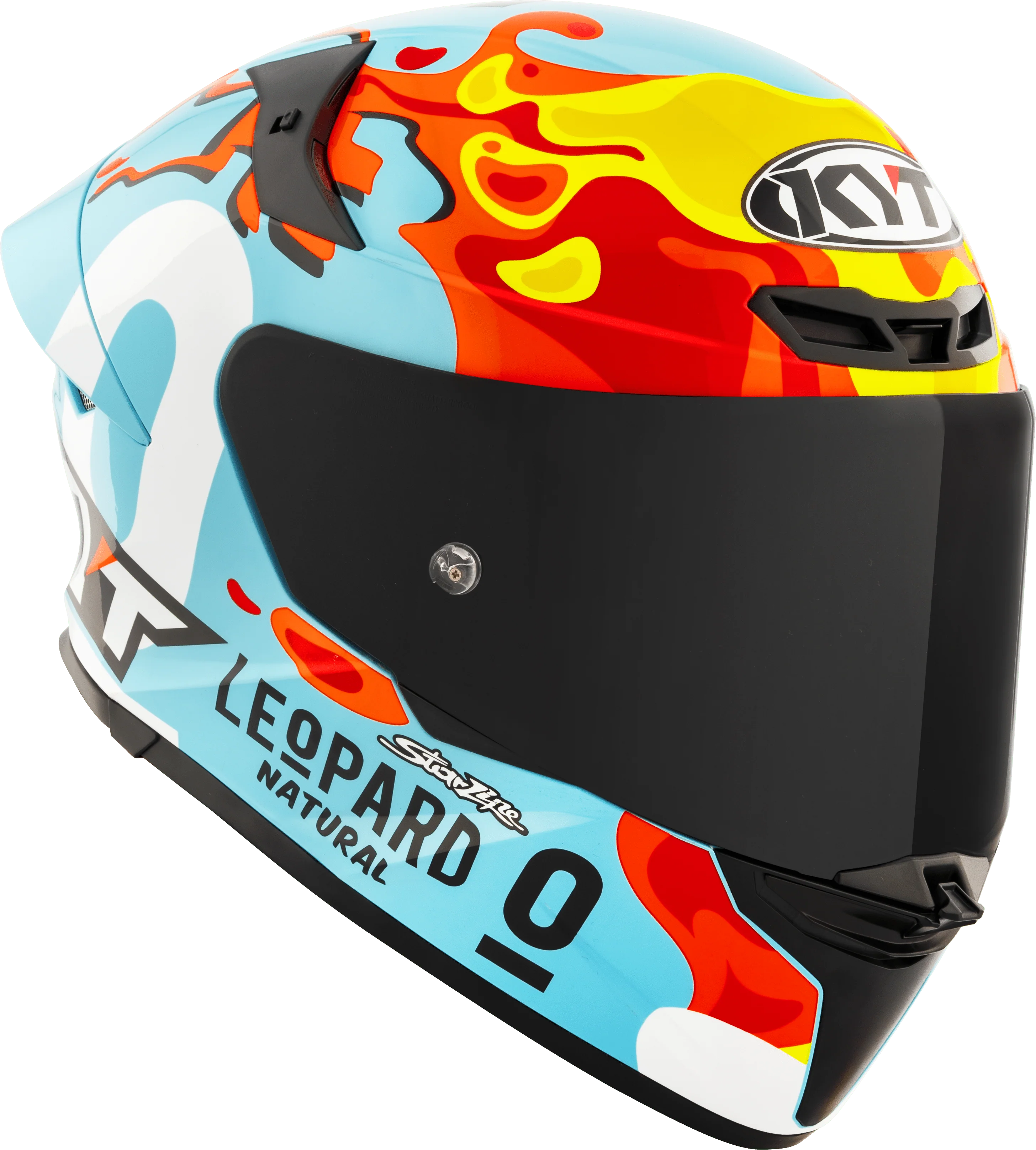KYT TT-Revo Helm Leopard Replica Aragon Y6TR0054 - Image 3
