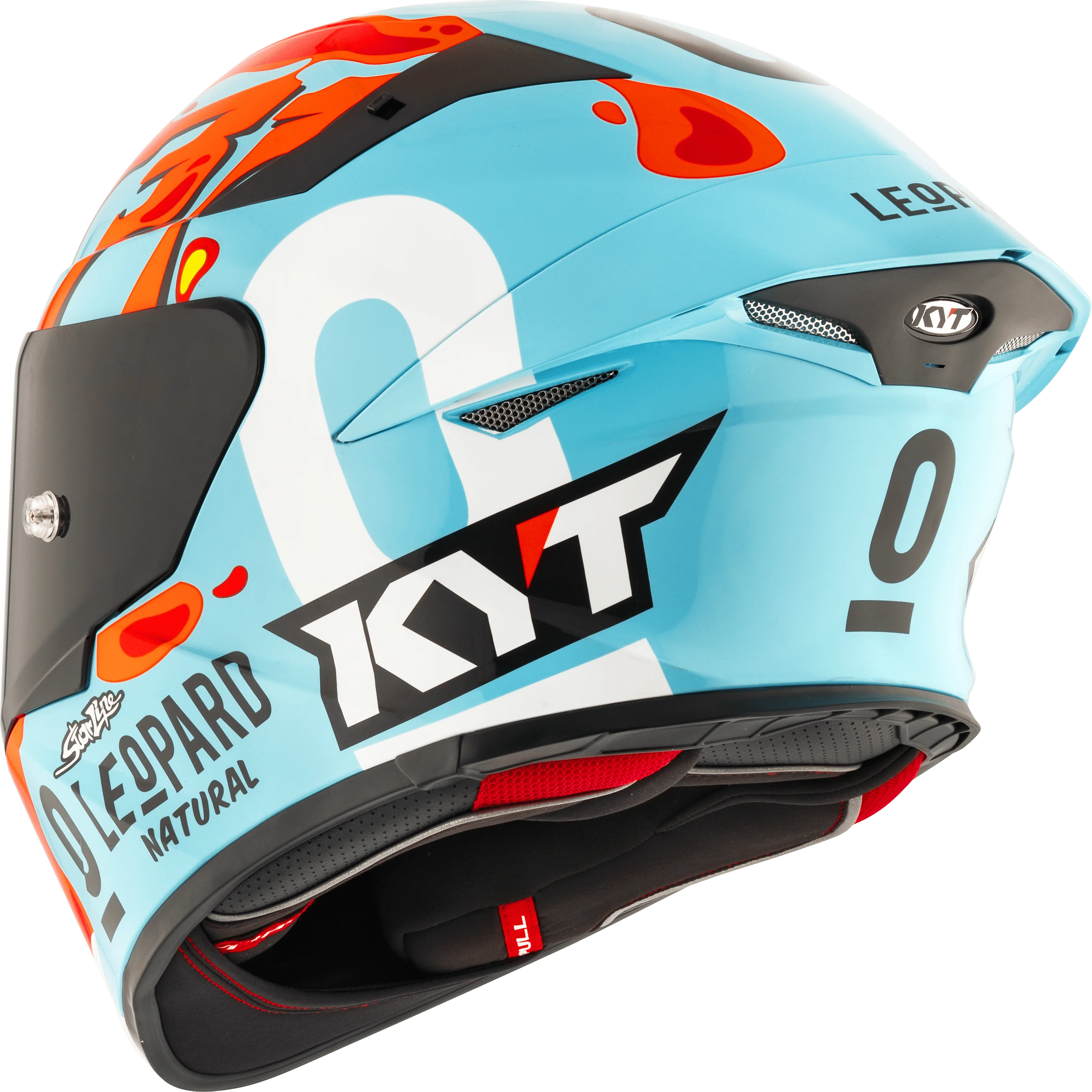 KYT TT-Revo Helm Leopard Replica Aragon Y6TR0054 - Image 7