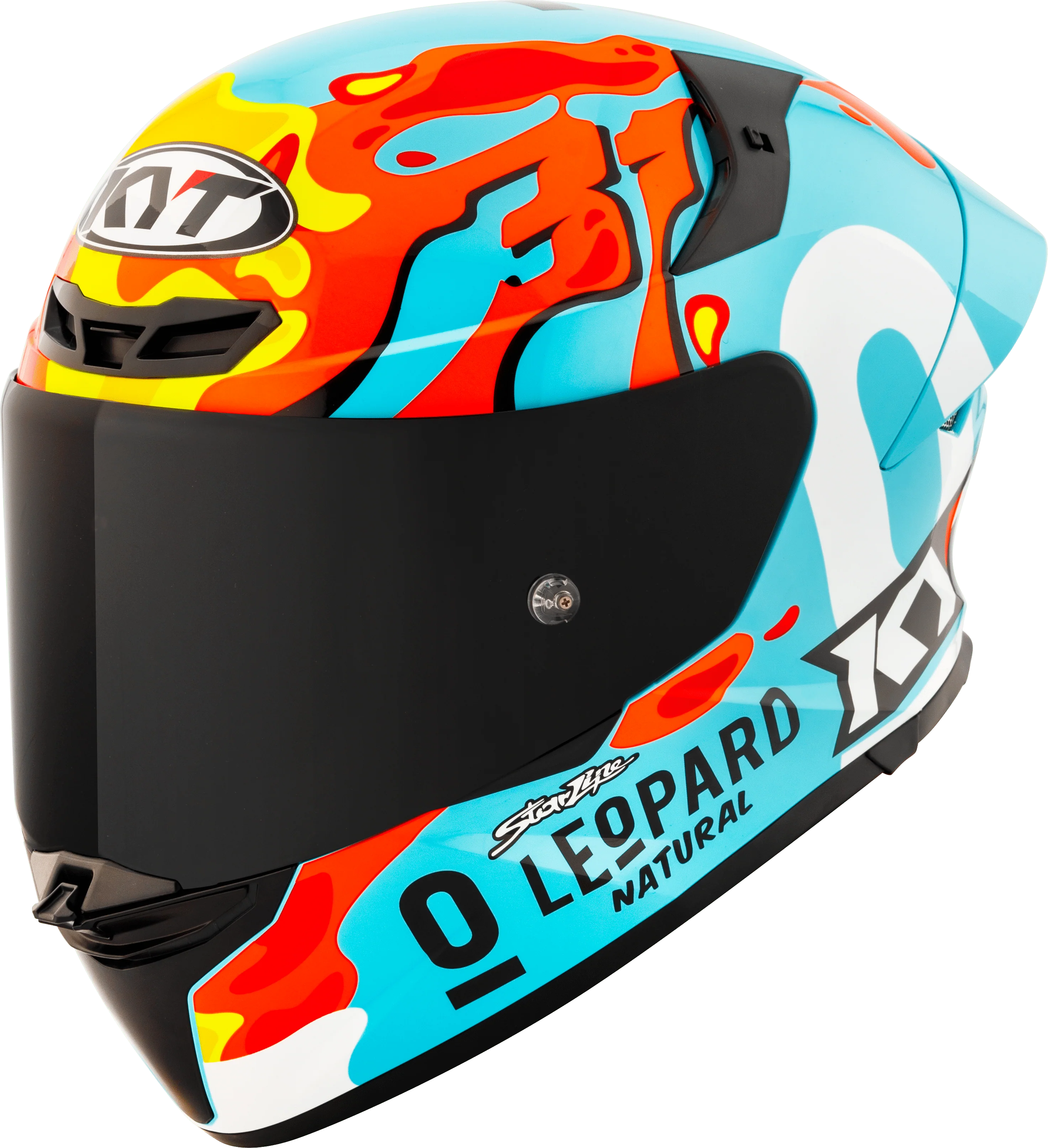 KYT TT-Revo Helm Leopard Replica Aragon Y6TR0054 - Image 8