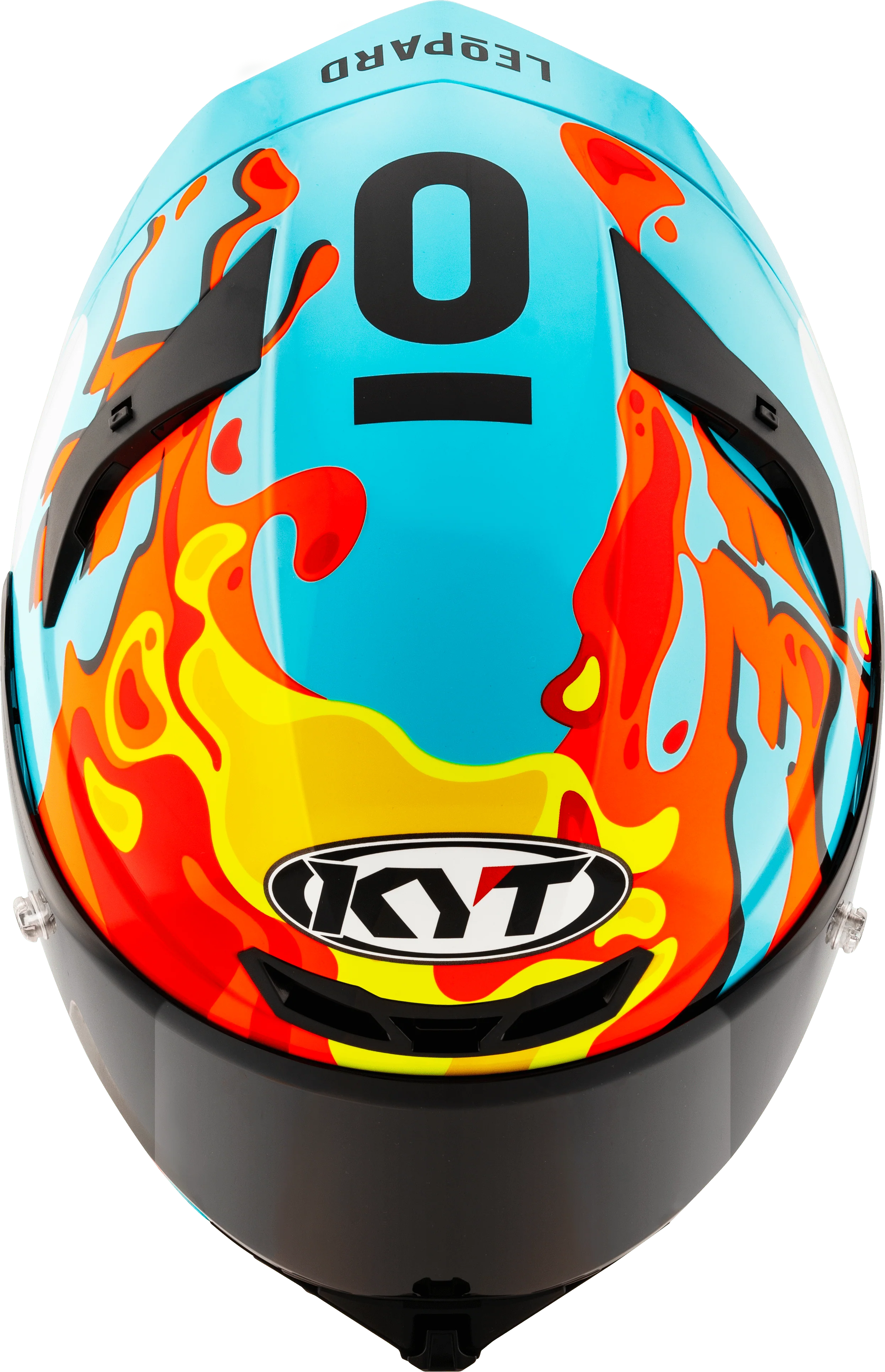 KYT TT-Revo Helm Leopard Replica Aragon Y6TR0054 - Image 9