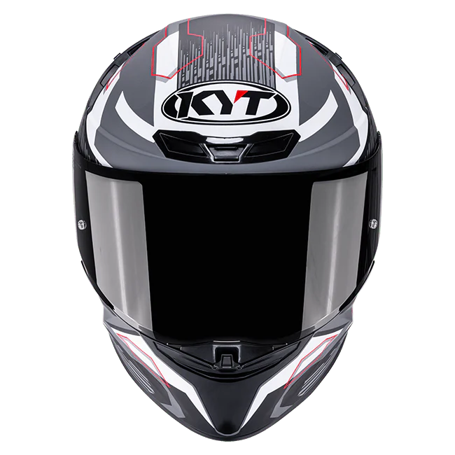 KYT TT-Revo Helm Speeding Matt Grau Y6TR0052 - Image 2