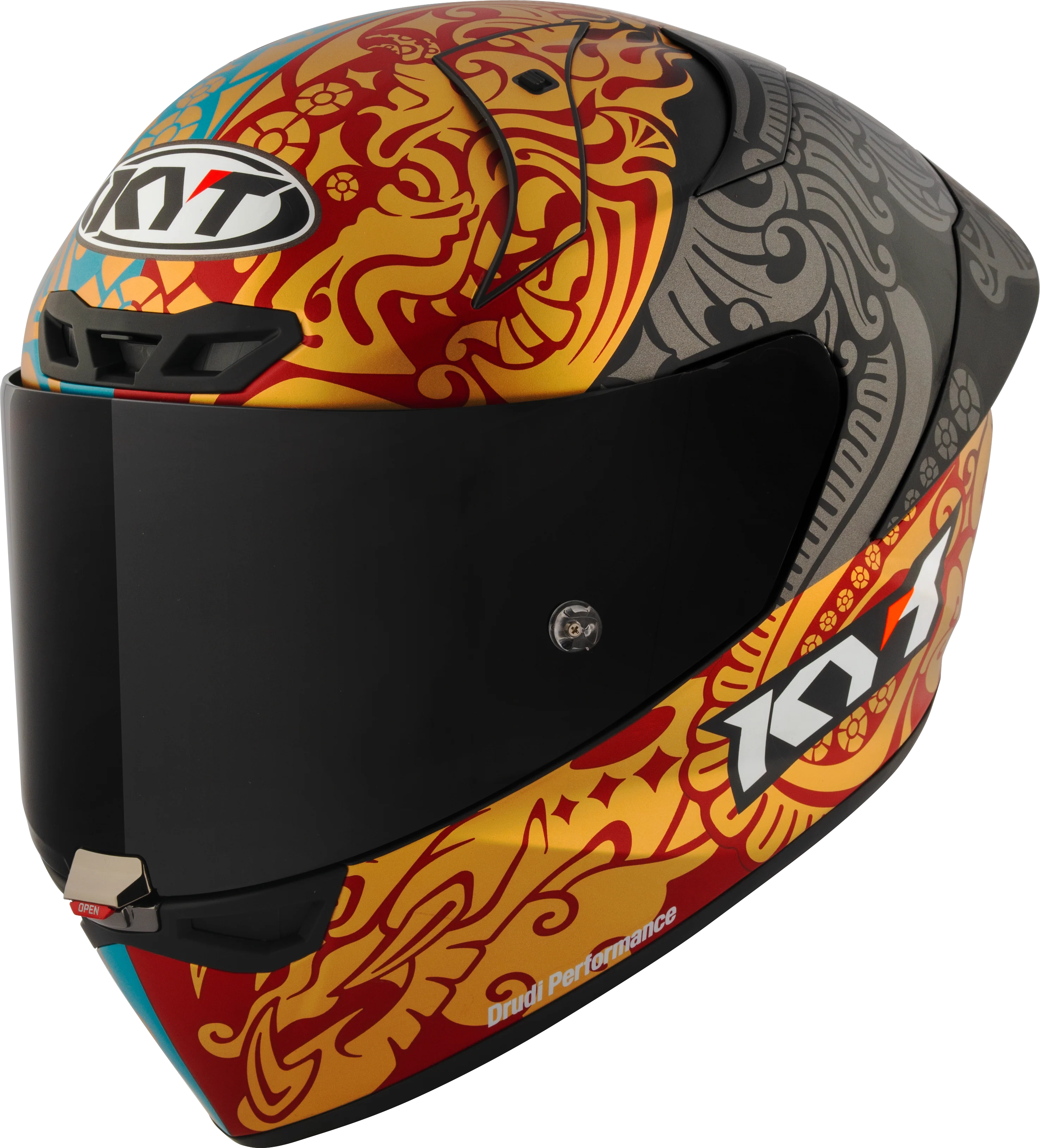 KYT KX-1 Race GP Helm Enea Bastianini Replica Indonesia 2023 Y6KX0004 - Image 4