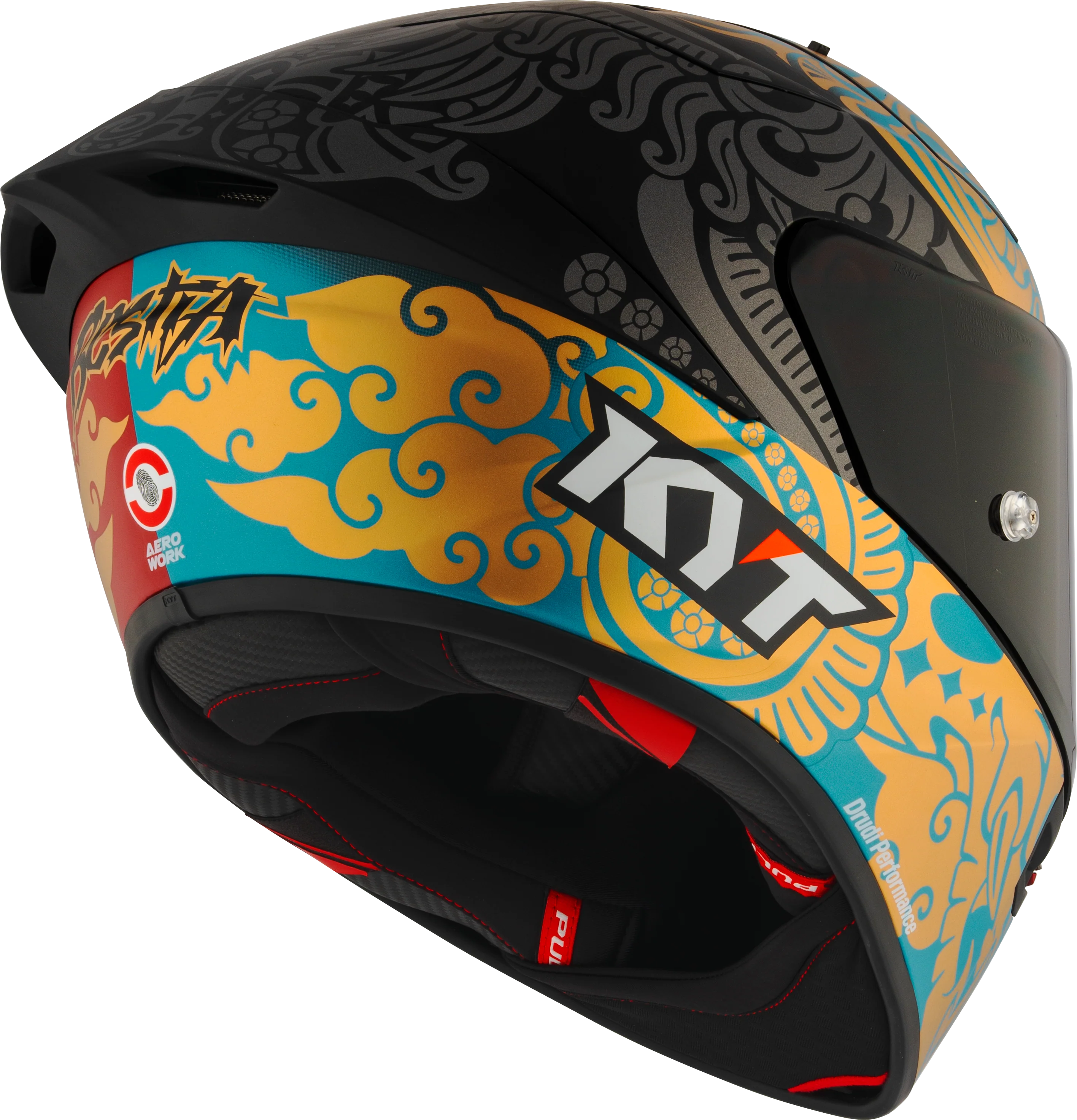 KYT KX-1 Race GP Helm Enea Bastianini Replica Indonesia 2023 Y6KX0004 - Image 6
