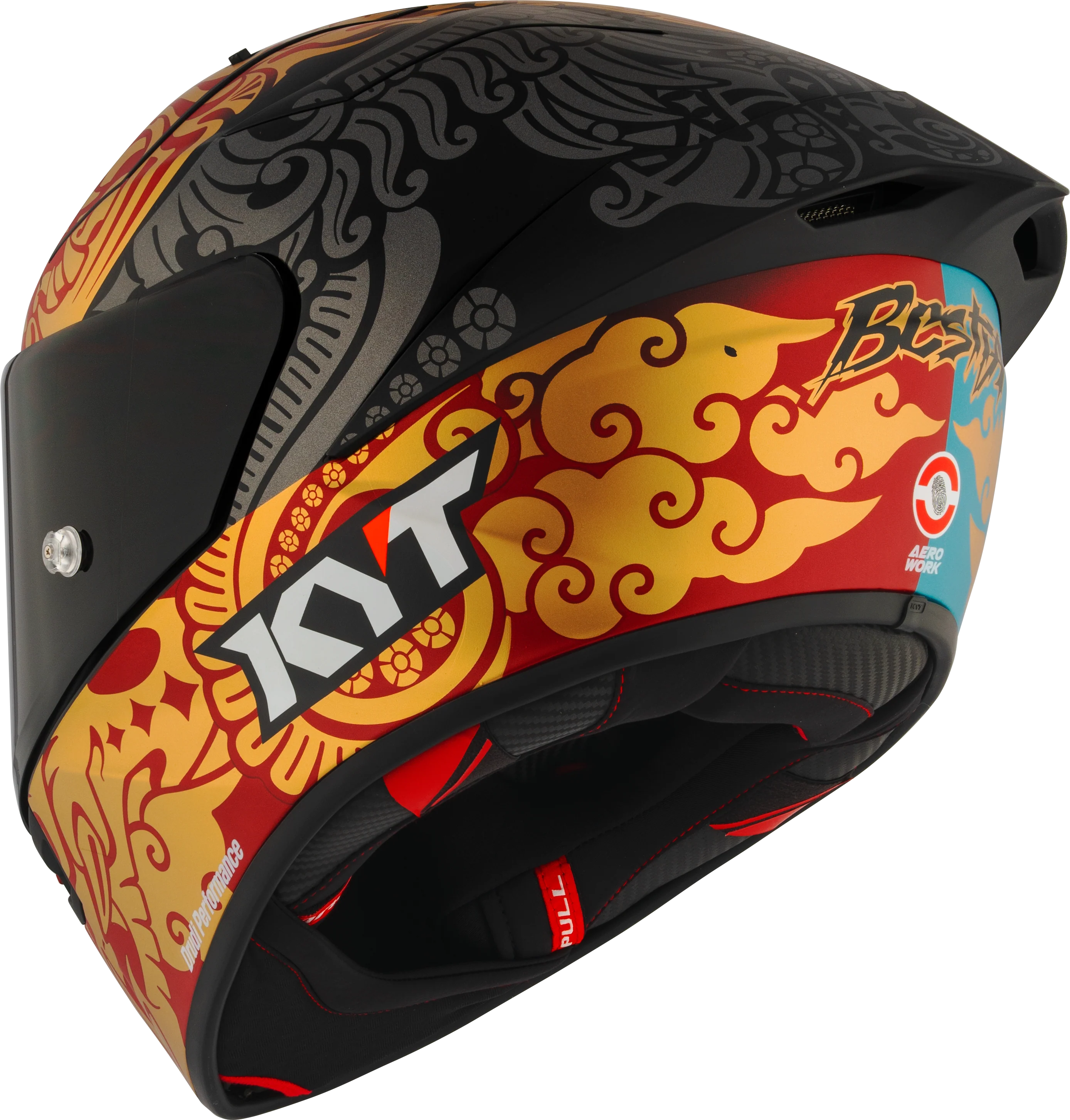 KYT KX-1 Race GP Helm Enea Bastianini Replica Indonesia 2023 Y6KX0004 - Image 7