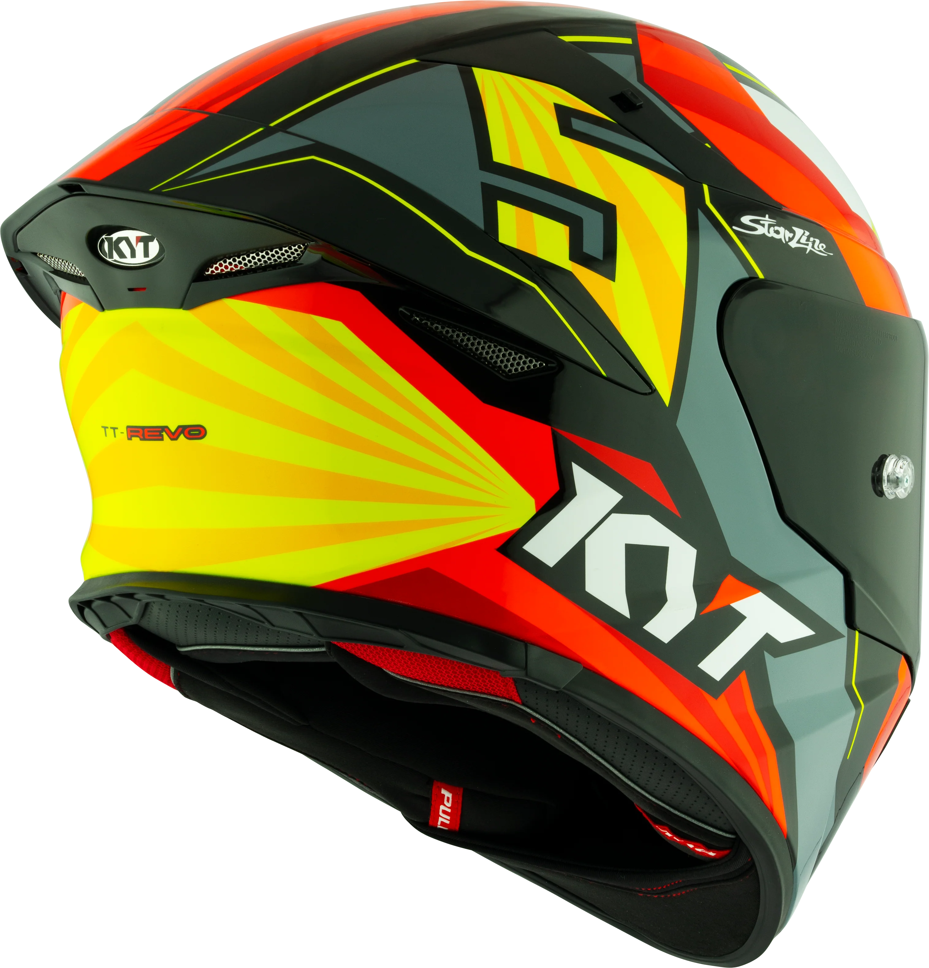 KYT TT-Revo Helm Flux Y6TR0008 - Image 5