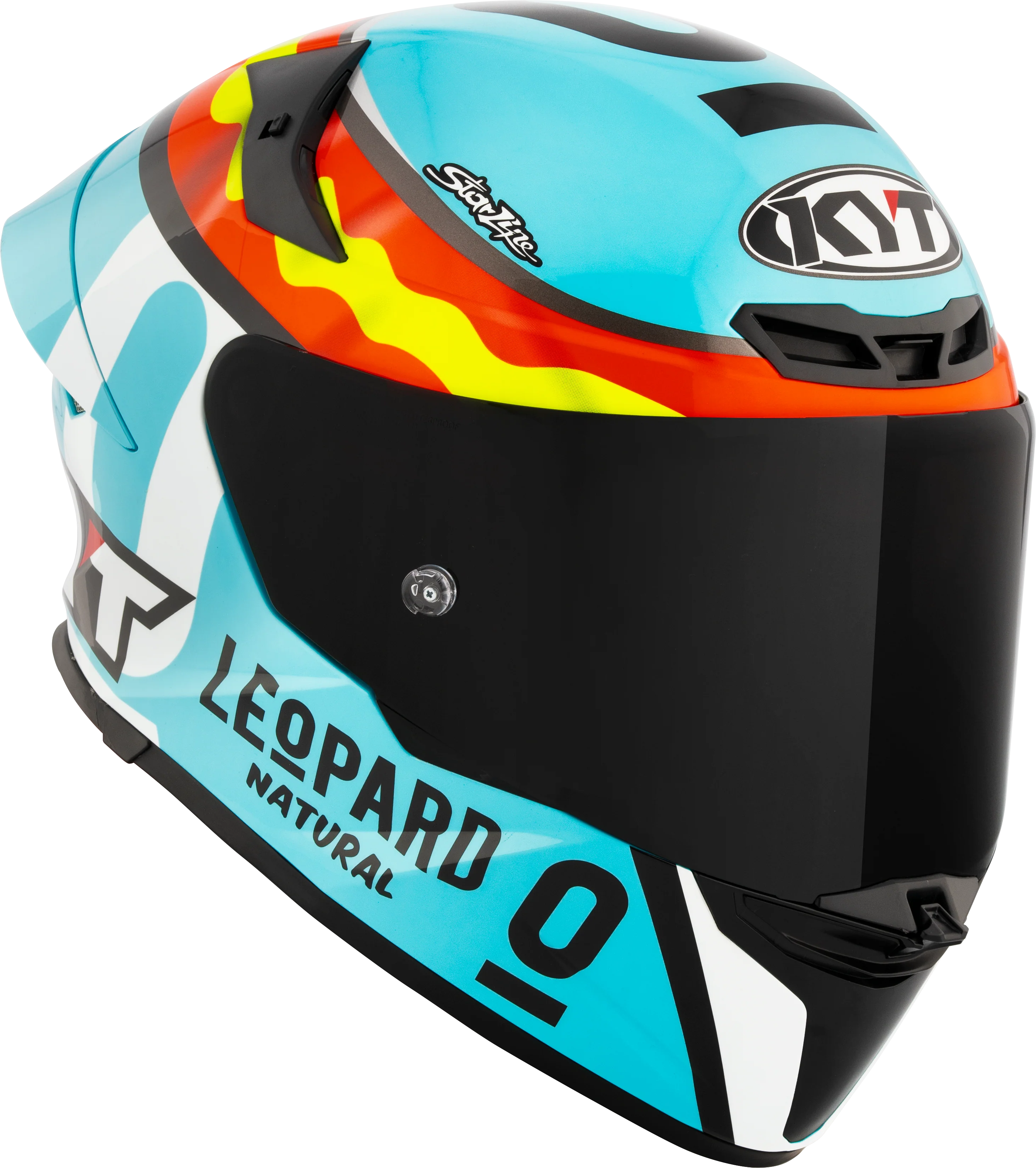 KYT TT-Revo Helm Leopard Racing Replica Spanien Y6TR0018 - Image 3