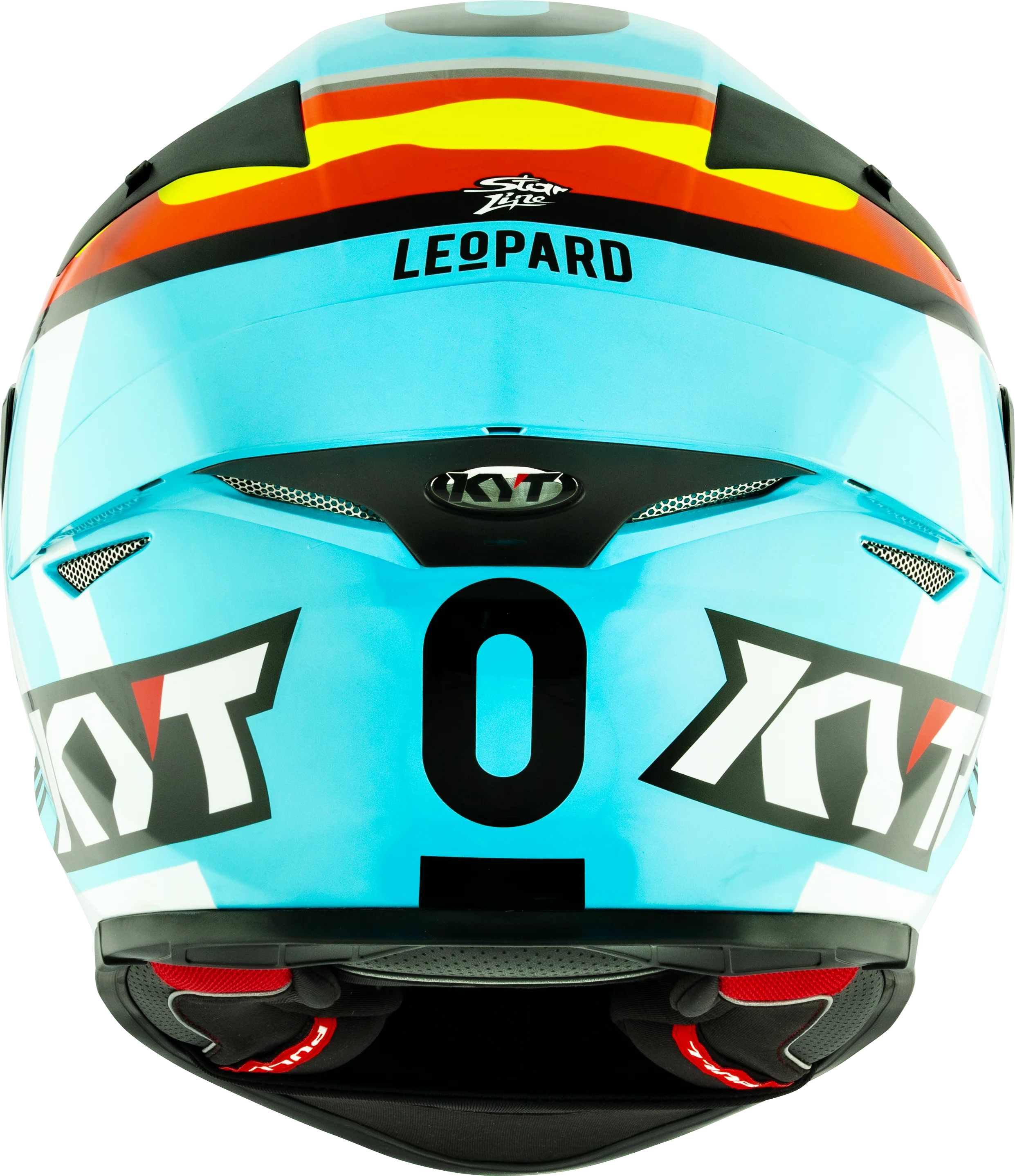 KYT TT-Revo Helm Leopard Racing Replica Spanien Y6TR0018 - Image 4