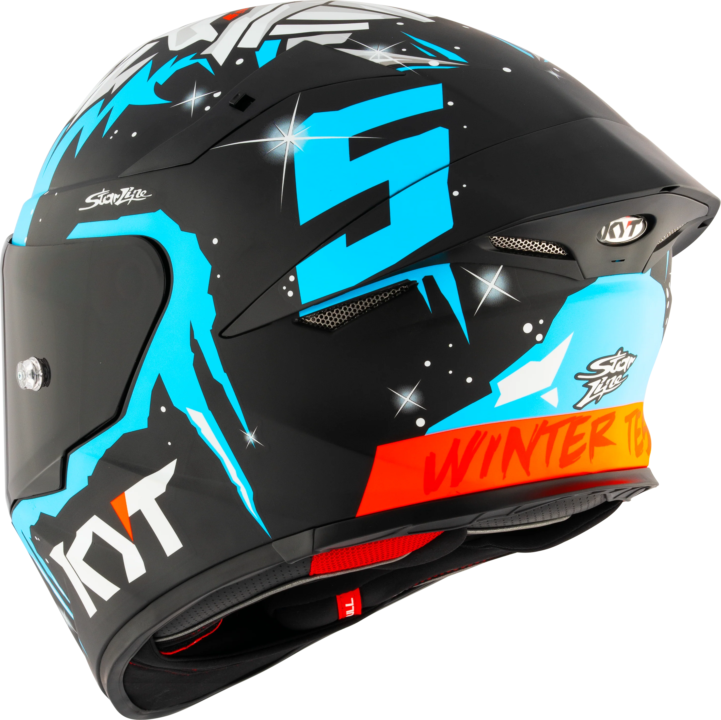 KYT TT-Revo Helm Jaume Masiá Winter Test Replica Y6TR0019 - Image 4