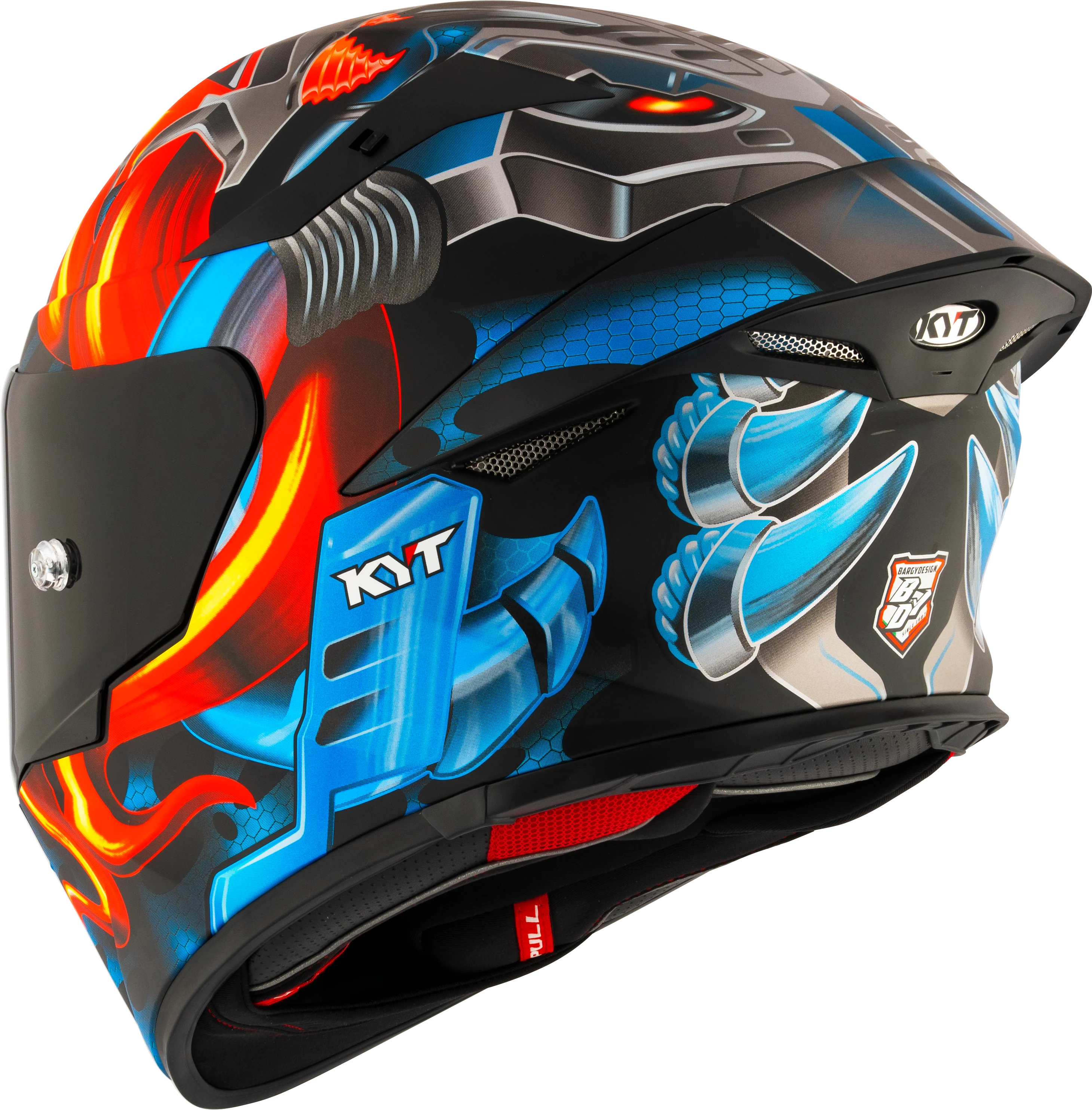 KYT TT-Revo Helm Magnet matt Y6TR0035 - Image 5