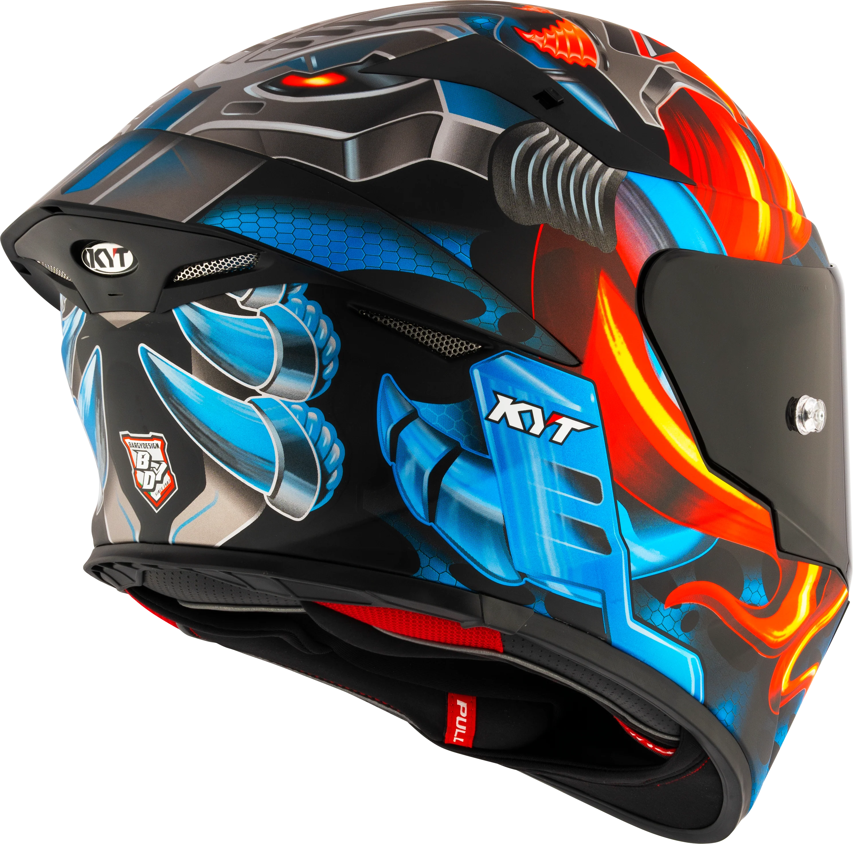 KYT TT-Revo Helm Magnet matt Y6TR0035 - Image 6