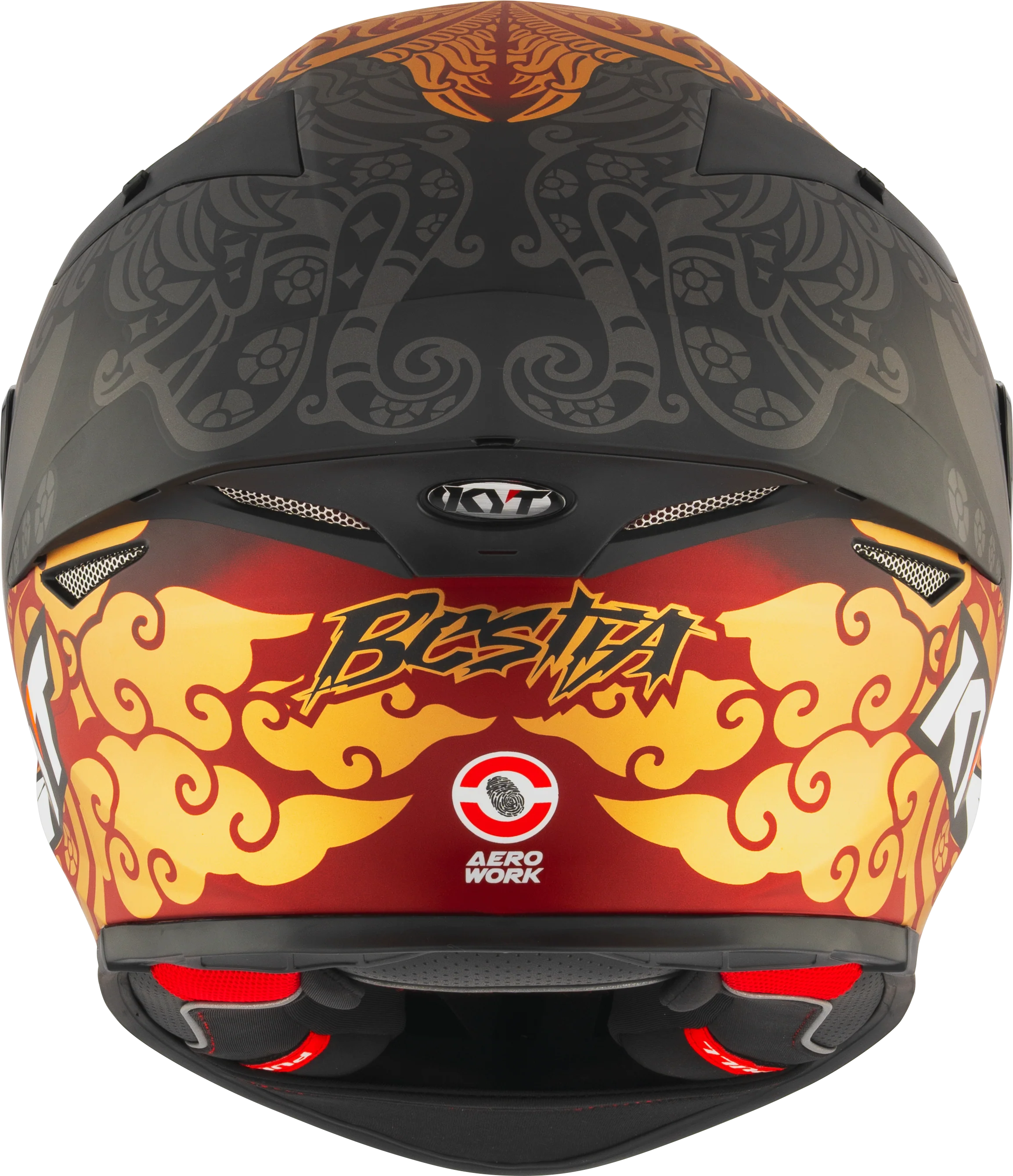 KYT TT-Revo Helm Enea Bastianini Replica Indonesia 2023 Y6TR0039 - Image 3