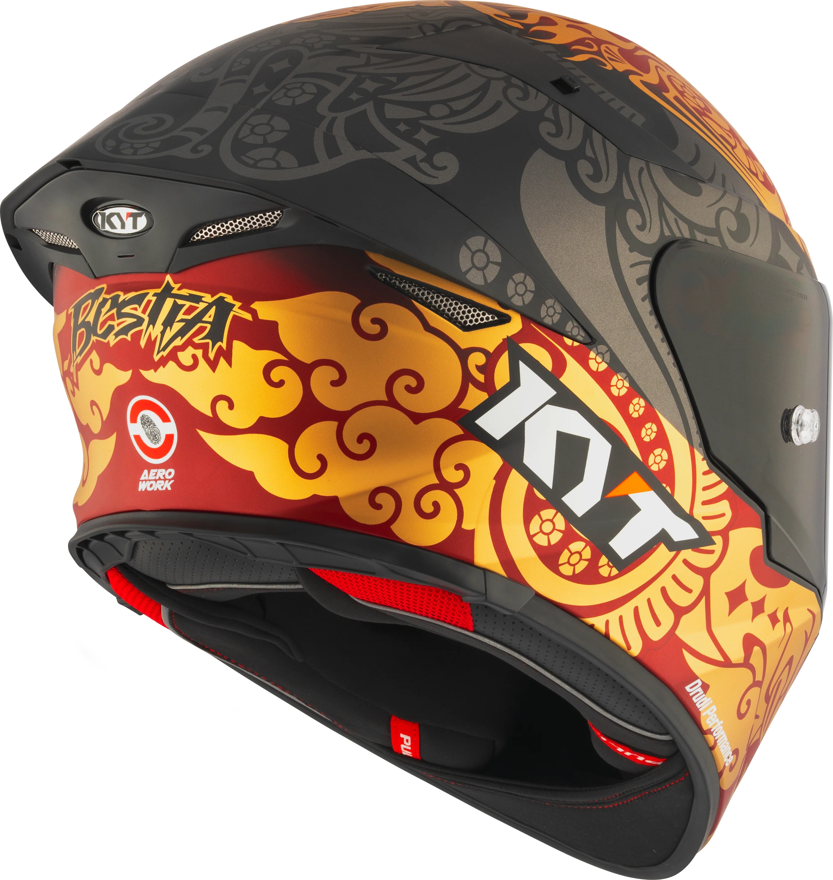KYT TT-Revo Helm Enea Bastianini Replica Indonesia 2023 Y6TR0039 - Image 7