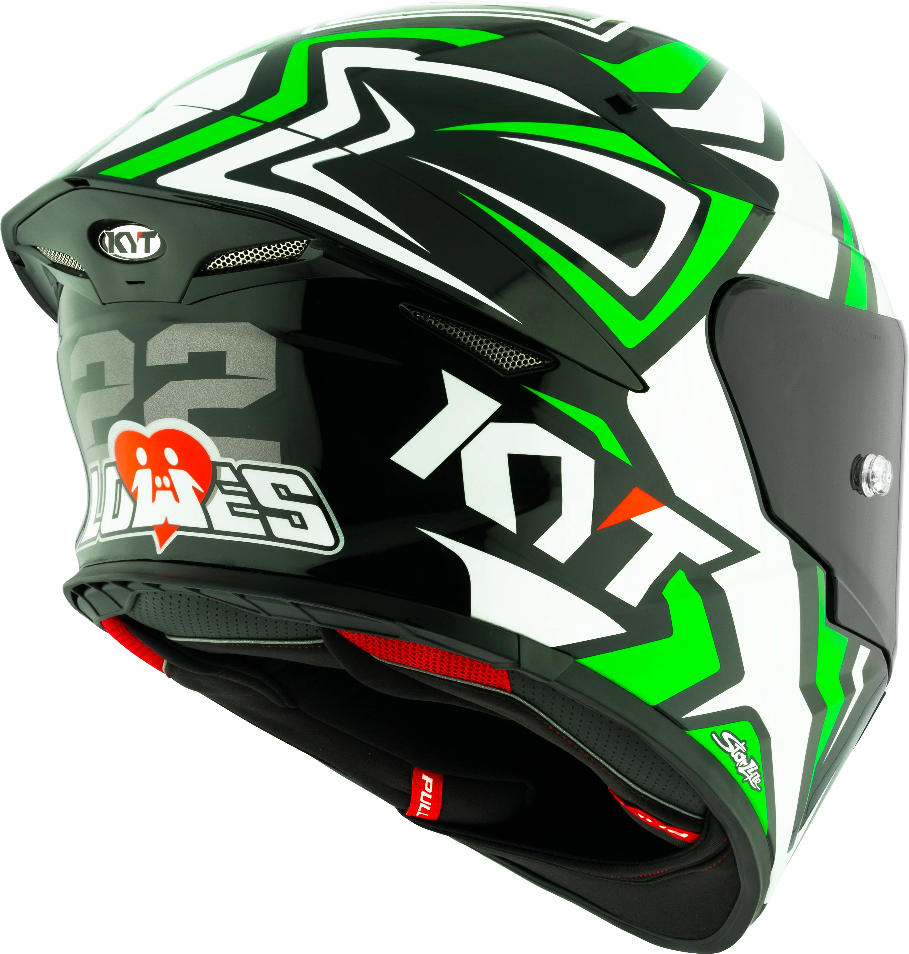 KYT TT-Revo Helm Alex Lowes Replica 2024 Y6TR0041 - Image 6