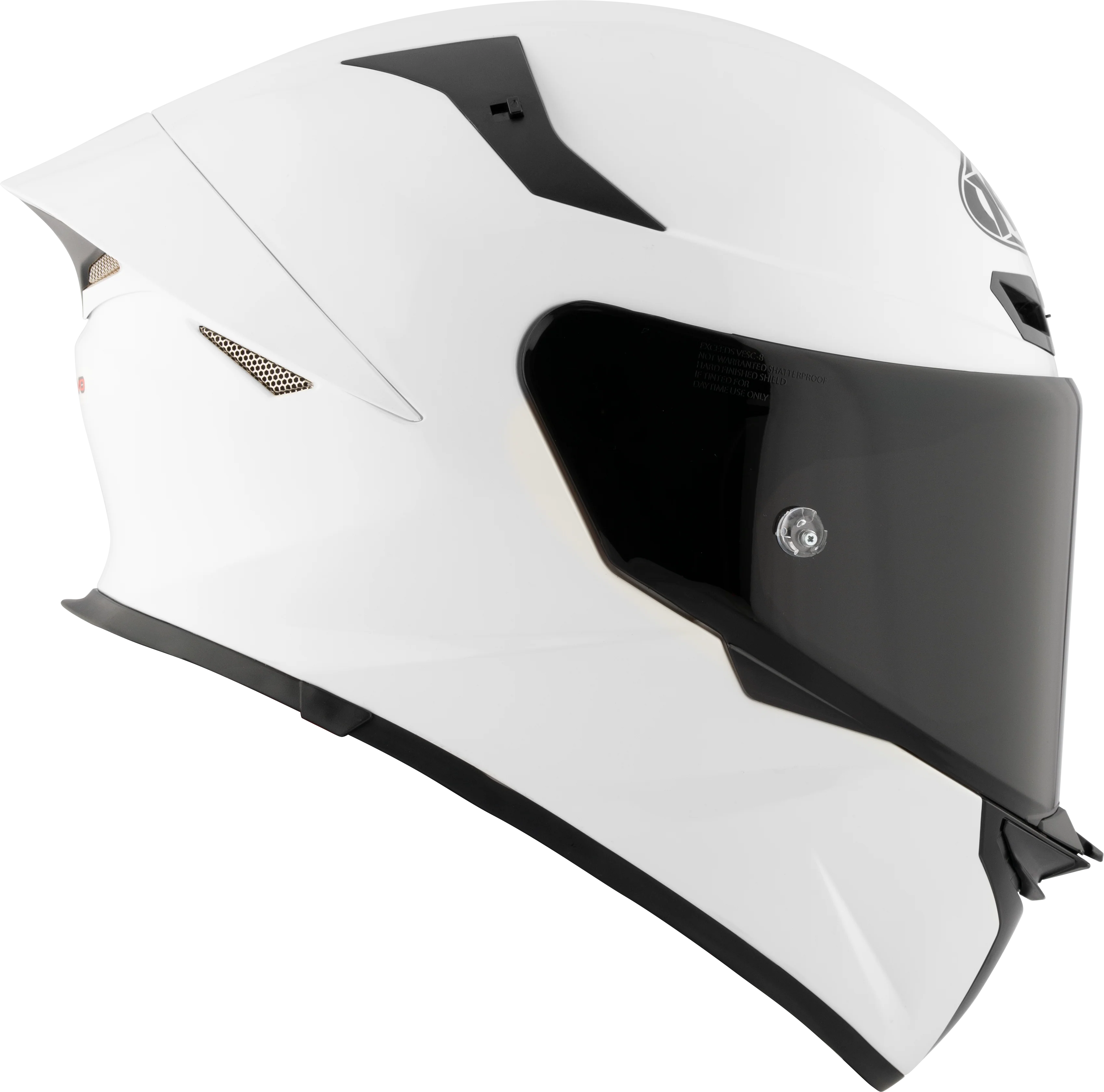 KYT TT-Revo Helm weiß glanz Y6TR00W3 - Image 7