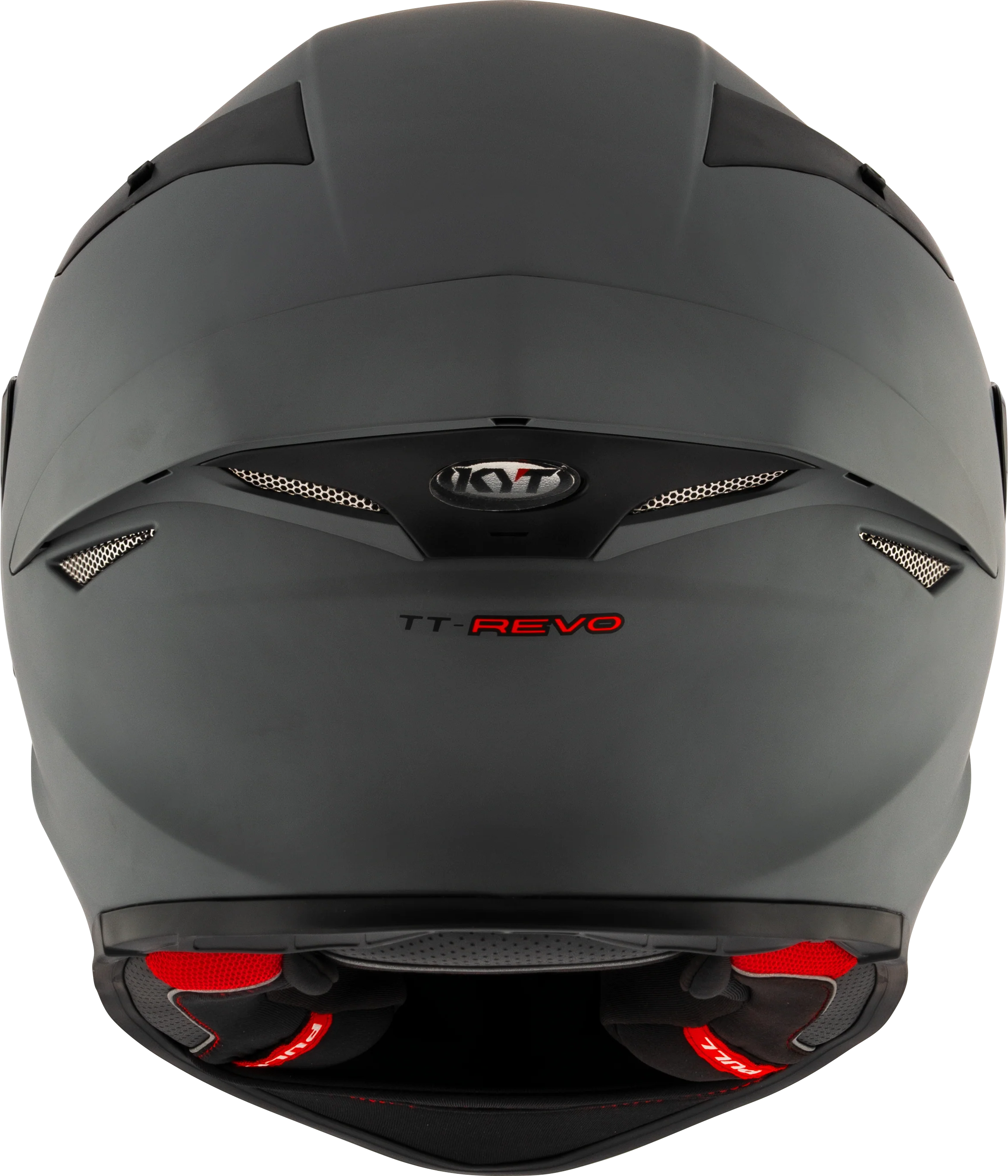 KYT TT-Revo Helm anthrazit grau matt Y6TR00X1 - Image 3