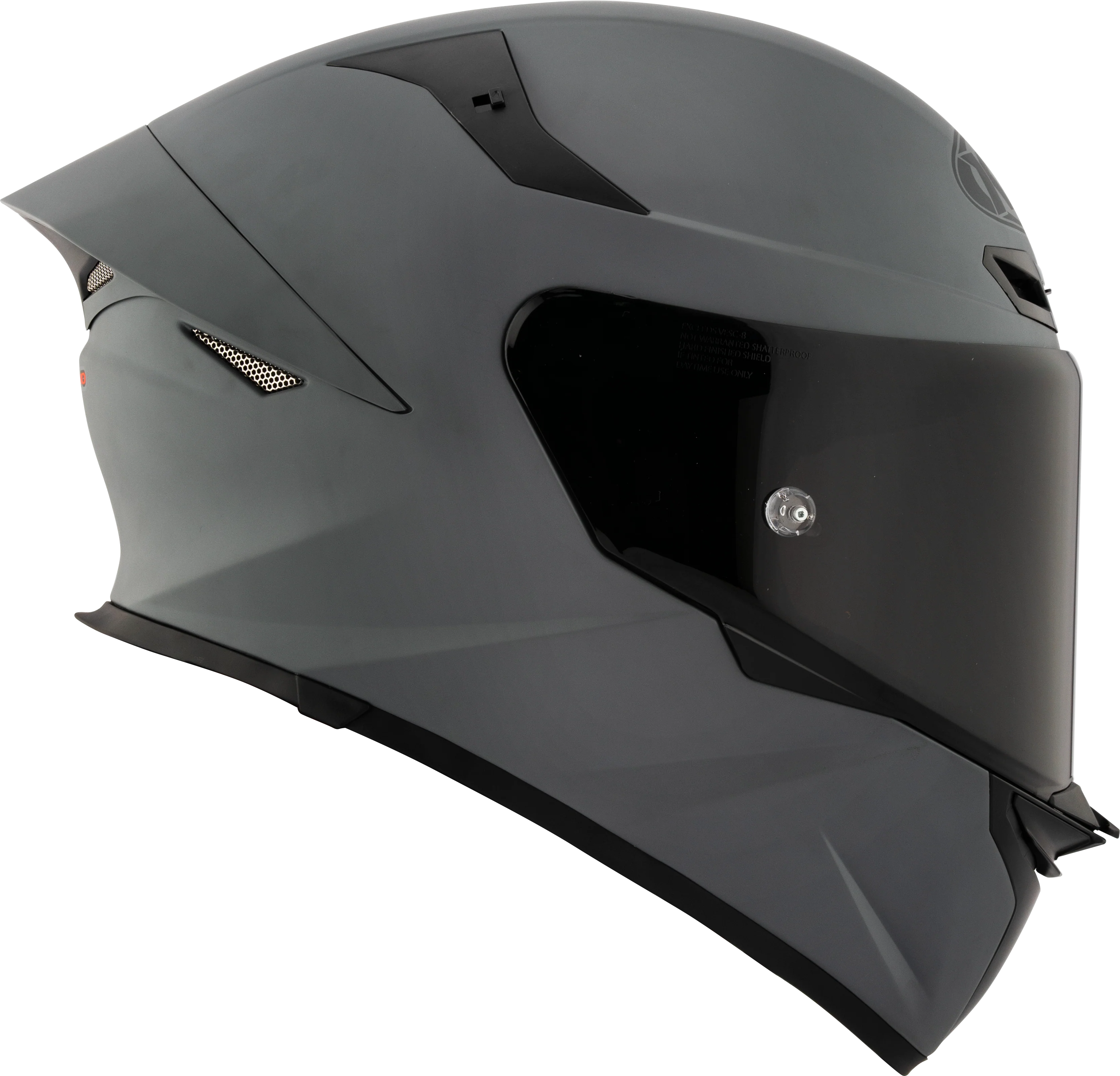 KYT TT-Revo Helm anthrazit grau matt Y6TR00X1 - Image 5