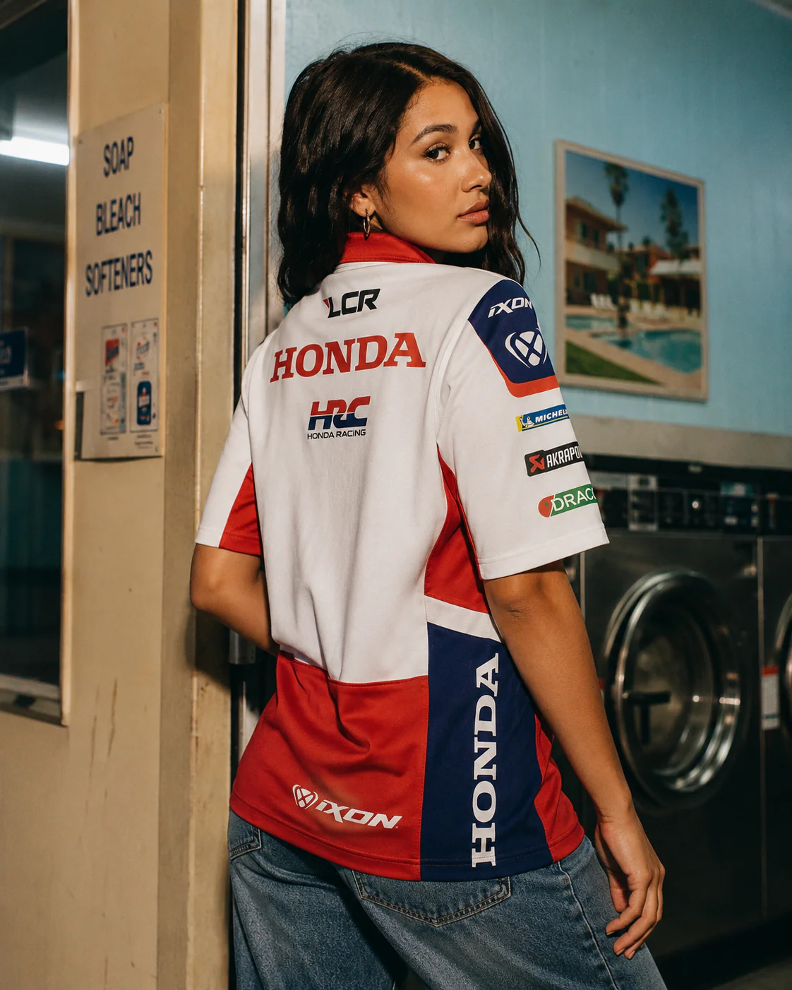 LCR Honda Racing-Team Poloshirt Replica 2026 IXON - Image 3