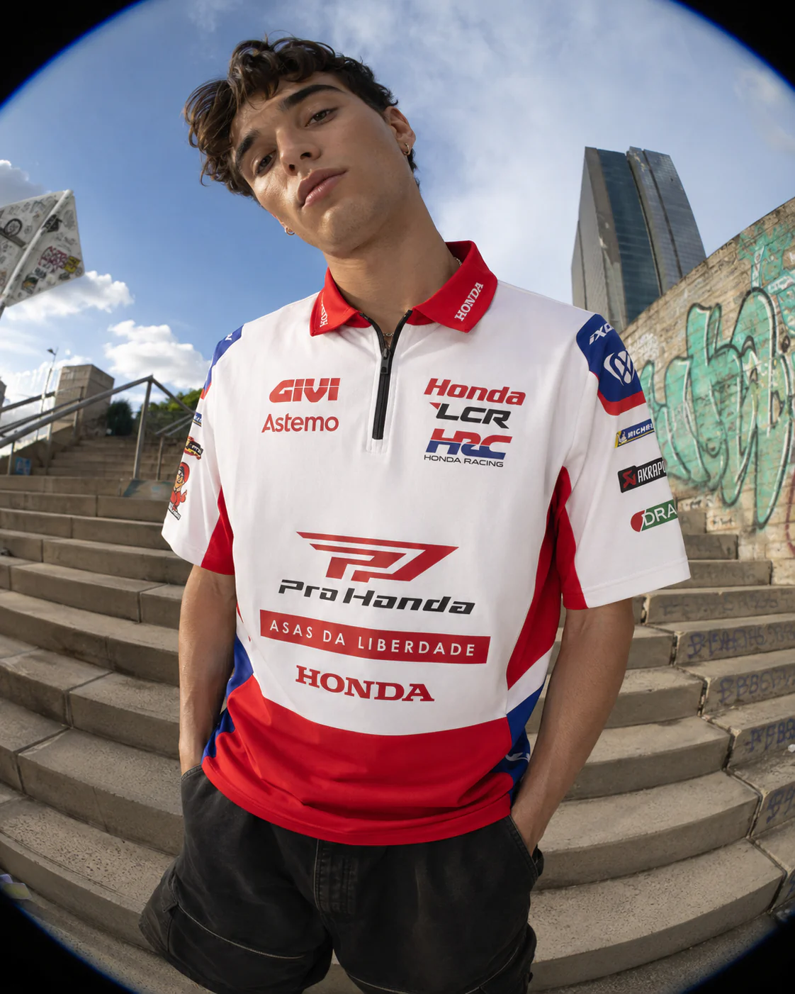 LCR Honda Racing-Team Poloshirt Replica 2026 IXON - Image 6