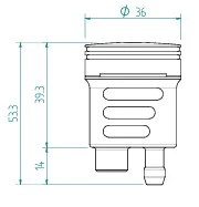 LighTech Brems- & Kupplungs-Ölbehälter 16 cm³ – CNC Aluminium, farbig | Universal Reservoir für Motorräder - Image 8