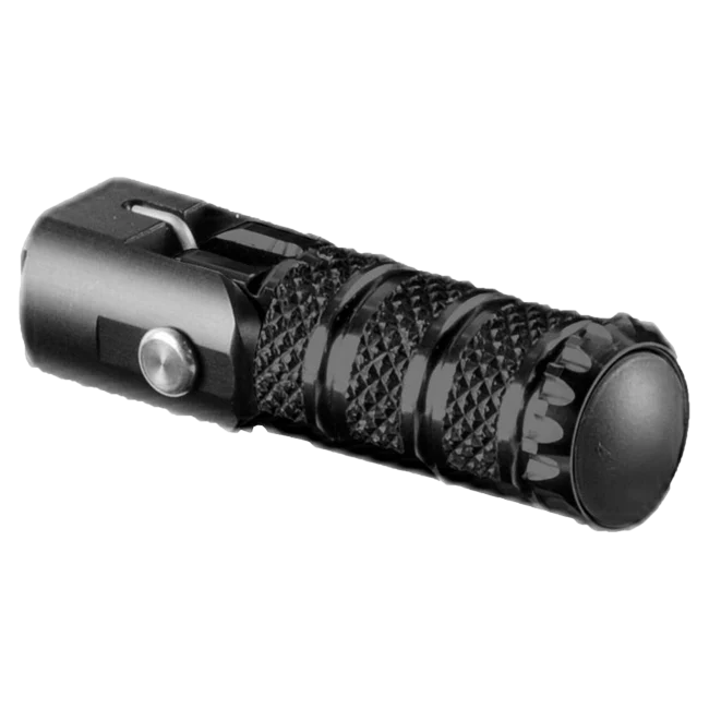 LighTech Ersatz-Fußraste klappbar 76,5 mm – Silber/Schwarz | RFTR249-252 - Image 2