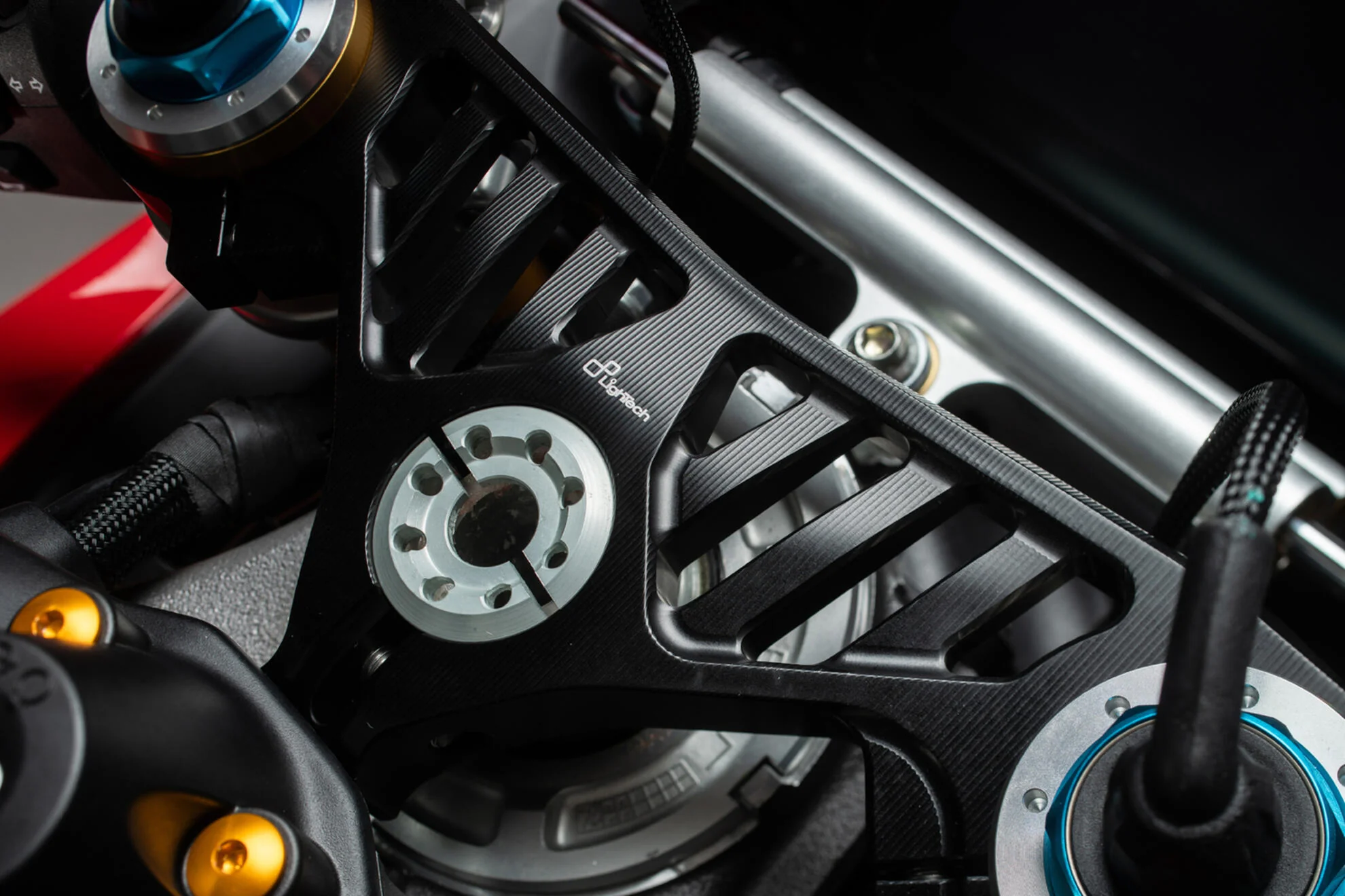 Gabelbrücke (OBEN) LighTech Ducati Panigale V4/S/R (25-26) TCADU002NER - Image 4
