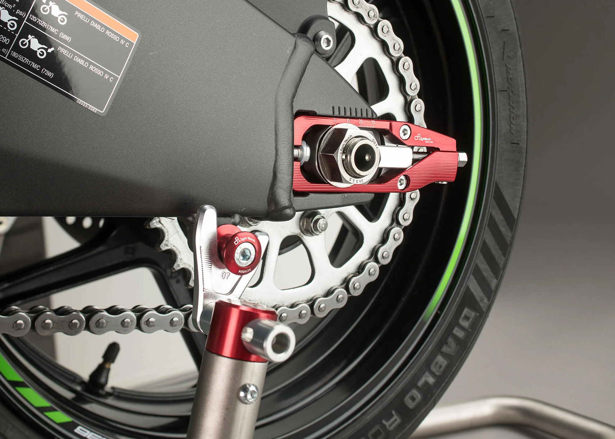 Kettenspanner LighTech Kawasaki ZX-6R/636/RR (09-26) TEKA005 - Image 8