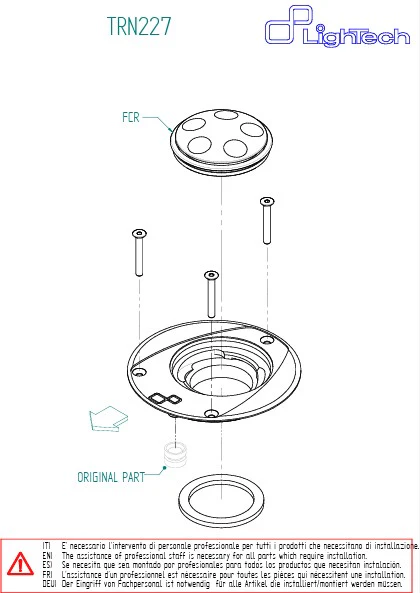 Tankdeckel Schraubverschluss LighTech Honda CBR 1000 RR-R SC82 (20-26) TRN227 - Image 3