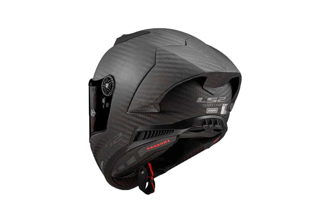 LS2 FF805 Helm Thunder GP Aero Carbon Matt Sichtcarbon 168058811 - Image 3