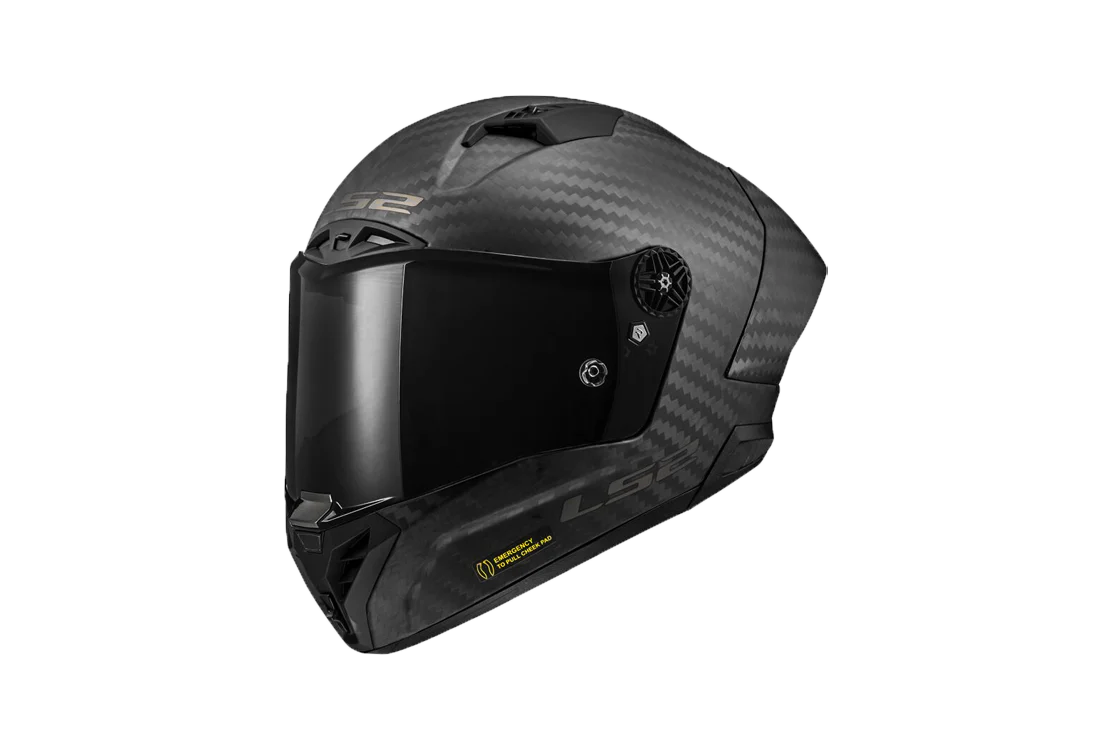 LS2 FF805 Helm Thunder GP Pro FIM Carbon Matt Sichtcarbon 168055211 - Image 3