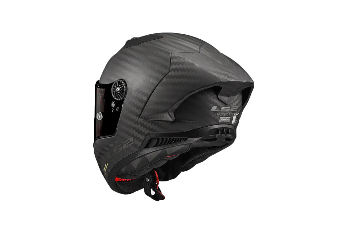 LS2 FF805 Helm Thunder GP Pro FIM Carbon Matt Sichtcarbon 168055211 - Image 4