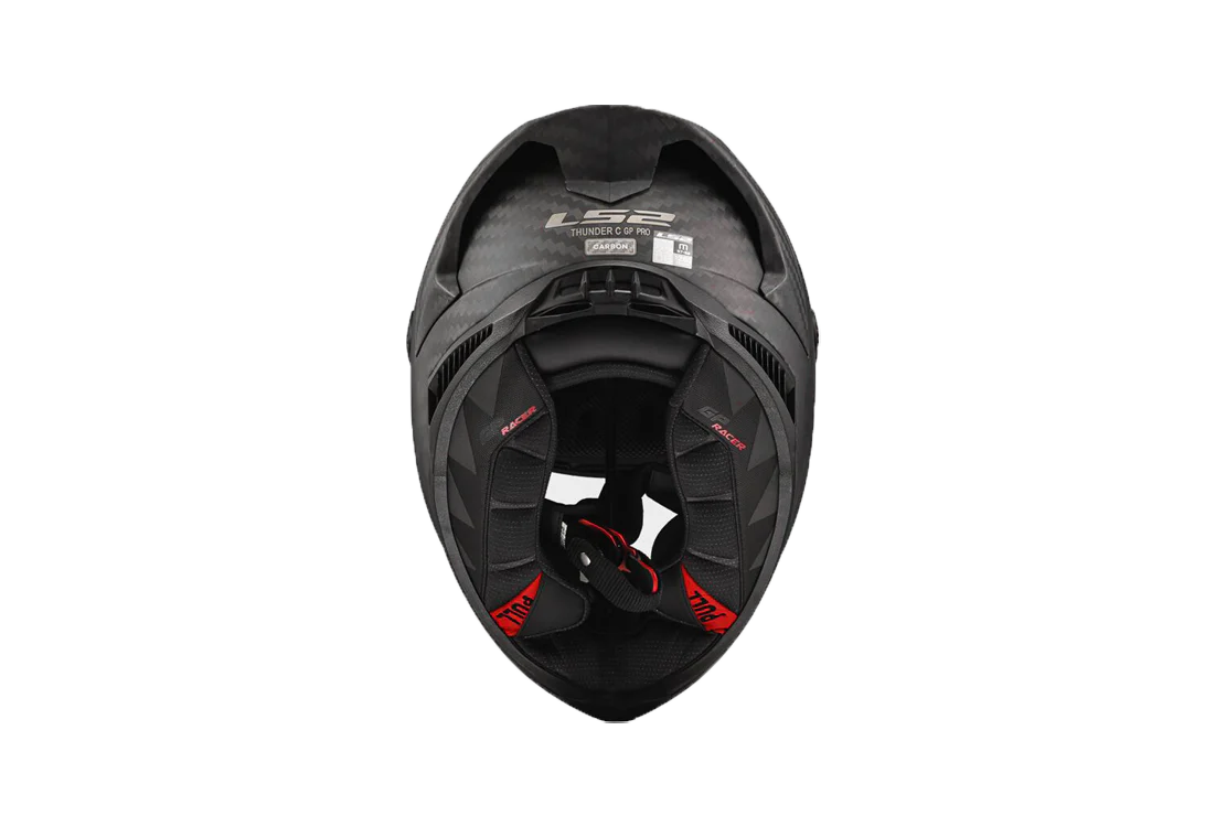 LS2 FF805 Helm Thunder GP Pro FIM Carbon Matt Sichtcarbon 168055211 - Image 5