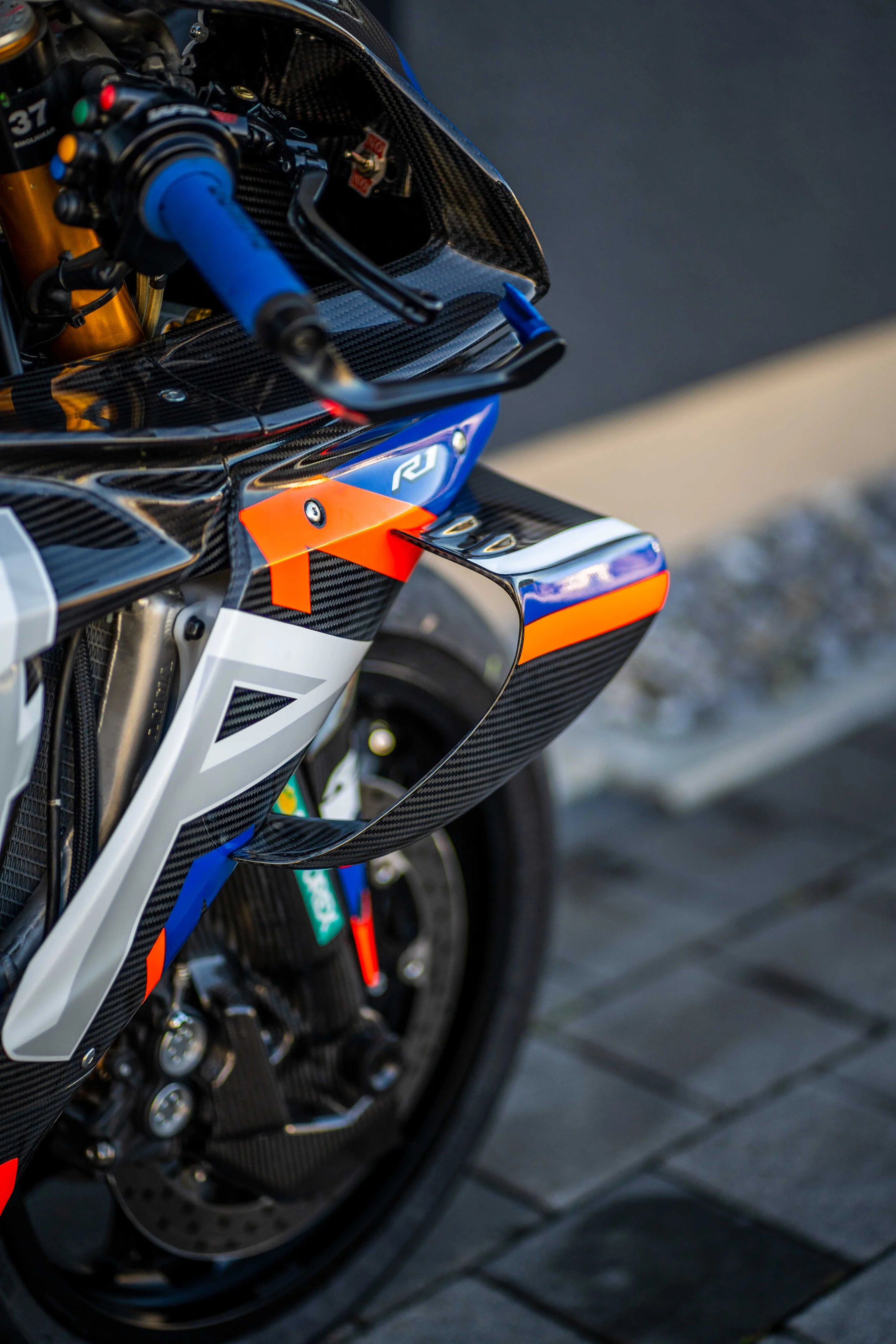 MotoGP Winglets Carbon 200g AP Carbon Line Yamaha YZF-R1/M RN65 (20-26) - Image 14
