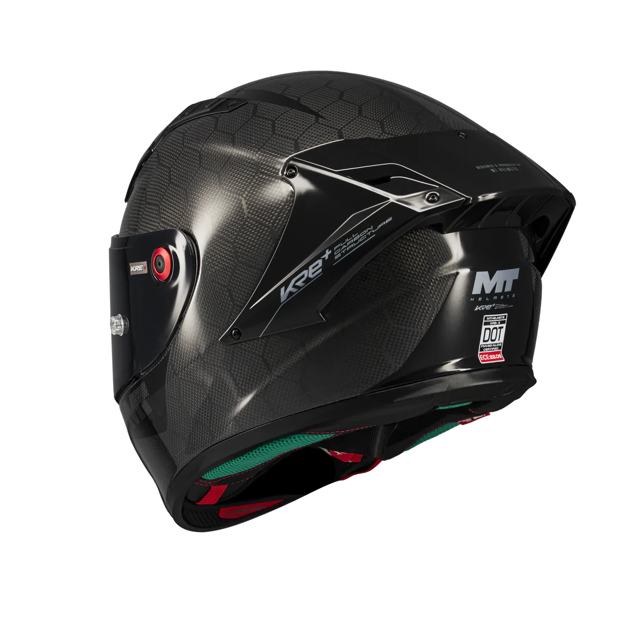 MT-Helmets KRE+ S Helm Pure Carbon Glossy A1 Glow Comprehensive - Image 7