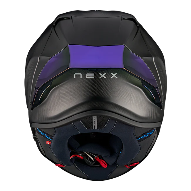 Nexx X.R3R Helm Zero Pro 2 Carbon Blau Matt 01XR323413374 - Image 3