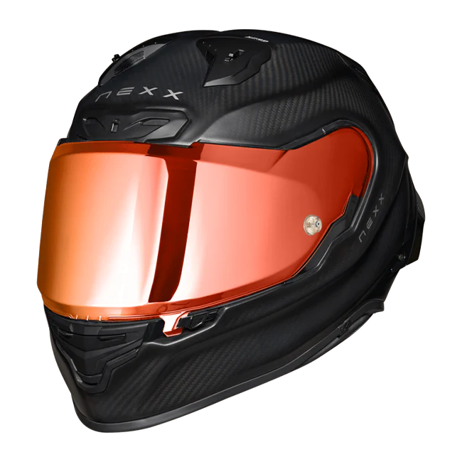 Nexx X.R3R Helm Zero Pro 2 Carbon Rot Matt 01XR323413883 - Image 2