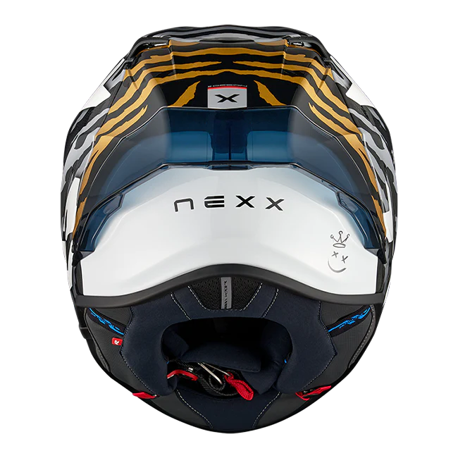 Nexx X.R3R Helm Ziger Carbon Grau Gold 01XR323513378 - Image 3