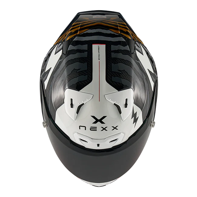 Nexx X.R3R Helm Ziger Carbon Grau Gold 01XR323513378 - Image 4