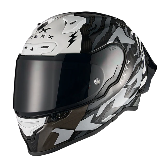 Nexx X.R3R Helm Ziger Carbon Schwarz Grau 01XR323513066 - Image 2
