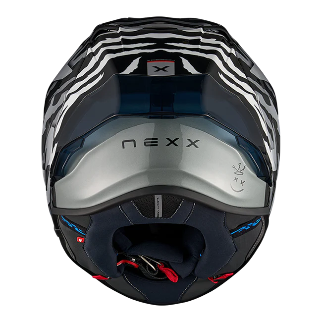 Nexx X.R3R Helm Ziger Carbon Schwarz Grau 01XR323513066 - Image 3