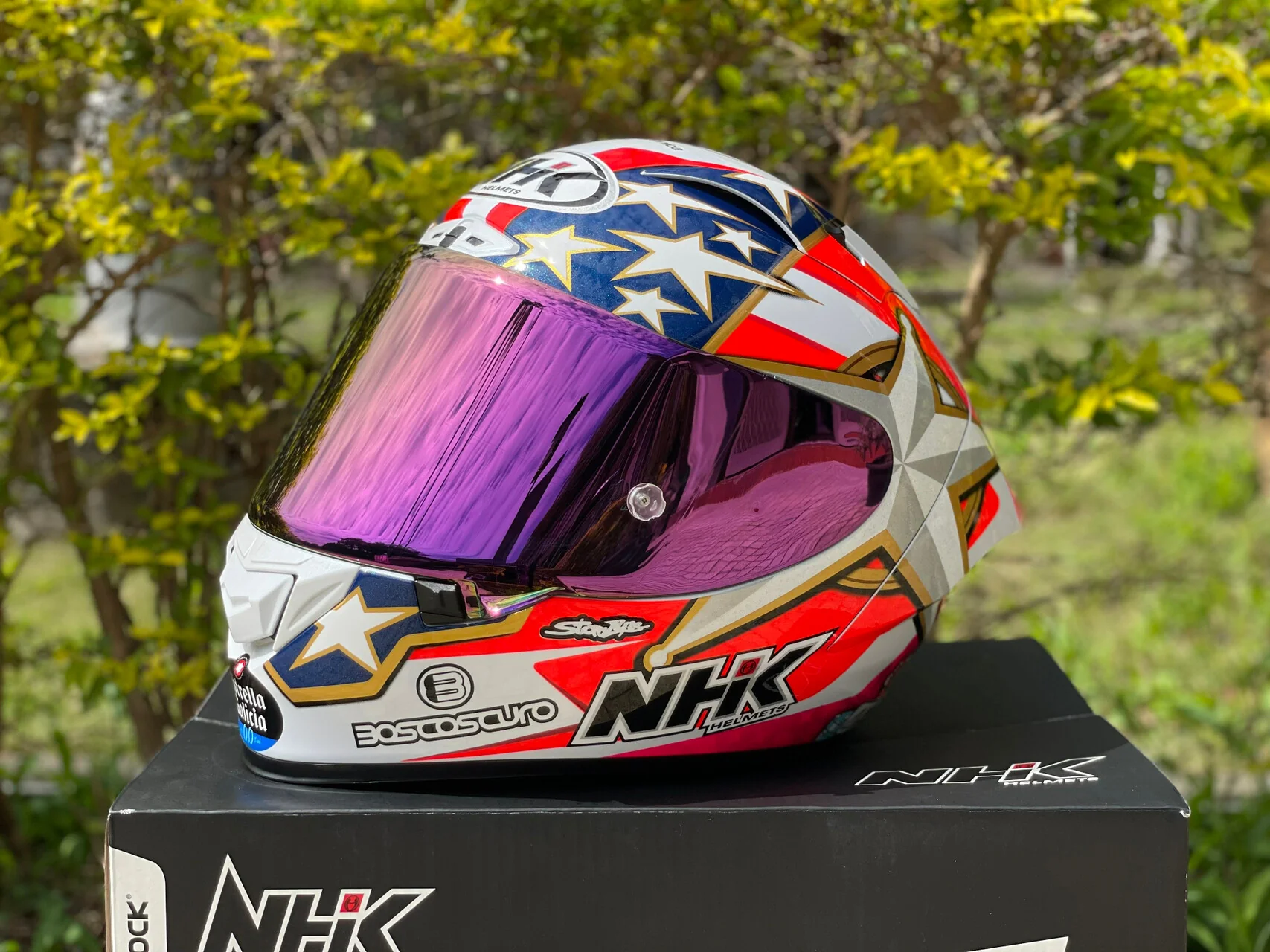 NHK Visier GP-R Tech Race Amarant Pink - Image 4