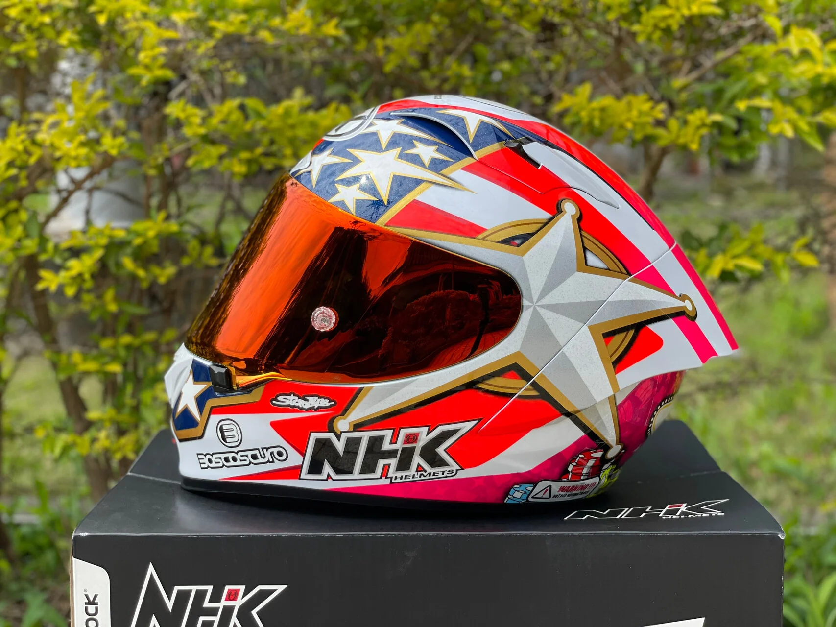 NHK Visier GP-R Tech Race Crimson Red - Image 4