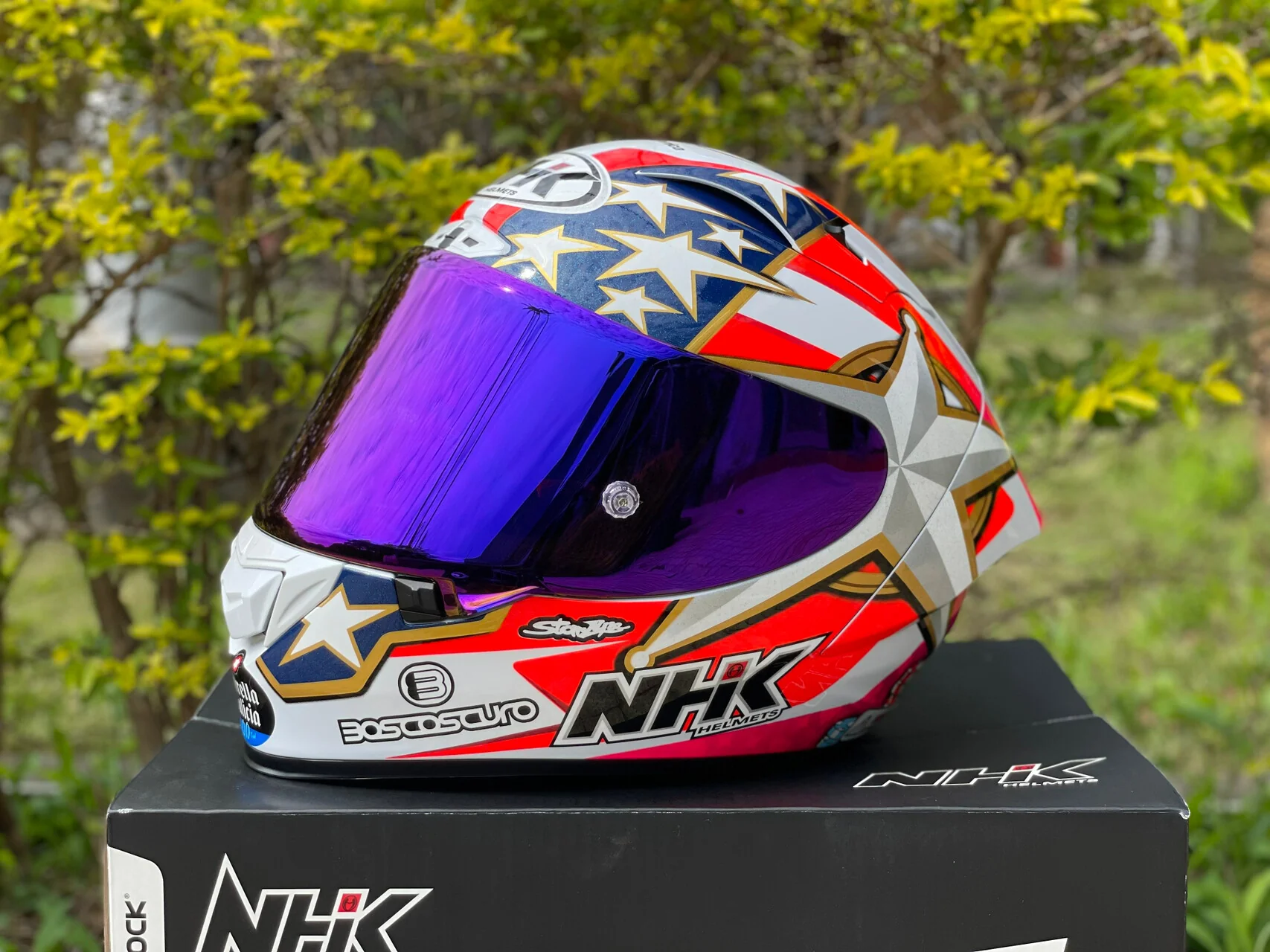 NHK Visier GP-R Tech Race Tyrian Violet - Image 4
