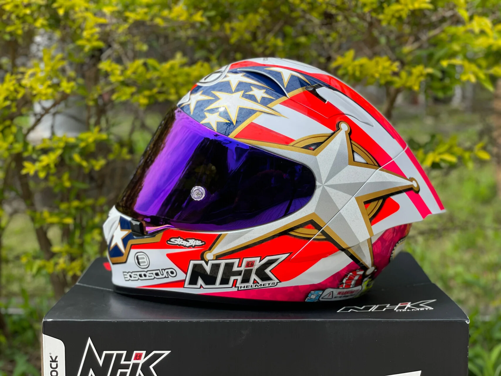NHK Visier GP-R Tech Race Tyrian Violet - Image 5