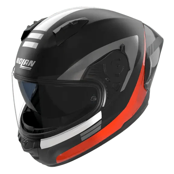 Nolan N60-6 Sport Helm Contrasto Schwarz / Orange / Mattlackierung 357 - Image 3