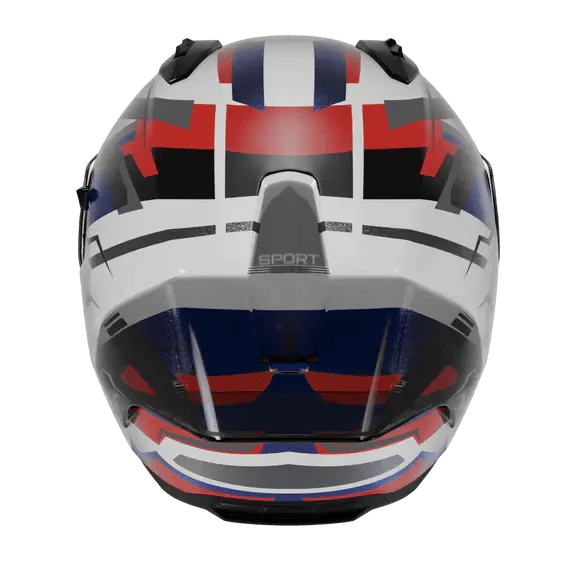 Nolan N60-6 Sport Helm Corsa Weiß / Blau / Rot / Matt-Finish 355 - Image 4