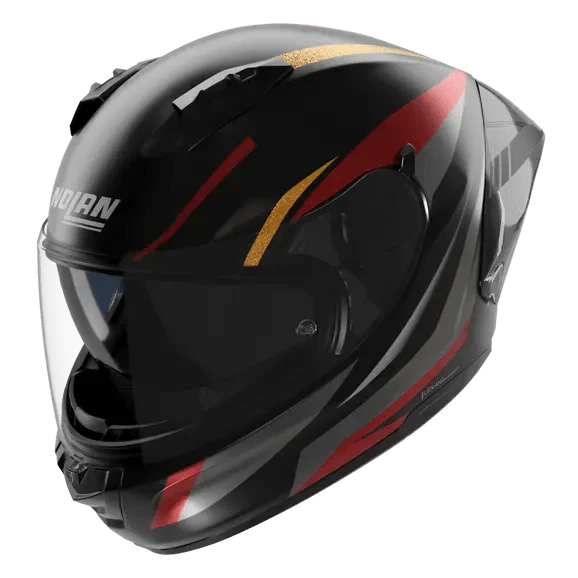 Nolan N60-6 Sport Helm Lesmo Schwarz / Rote / Anthrazit / Goldene Metalloberflächen Finish 353 - Image 3