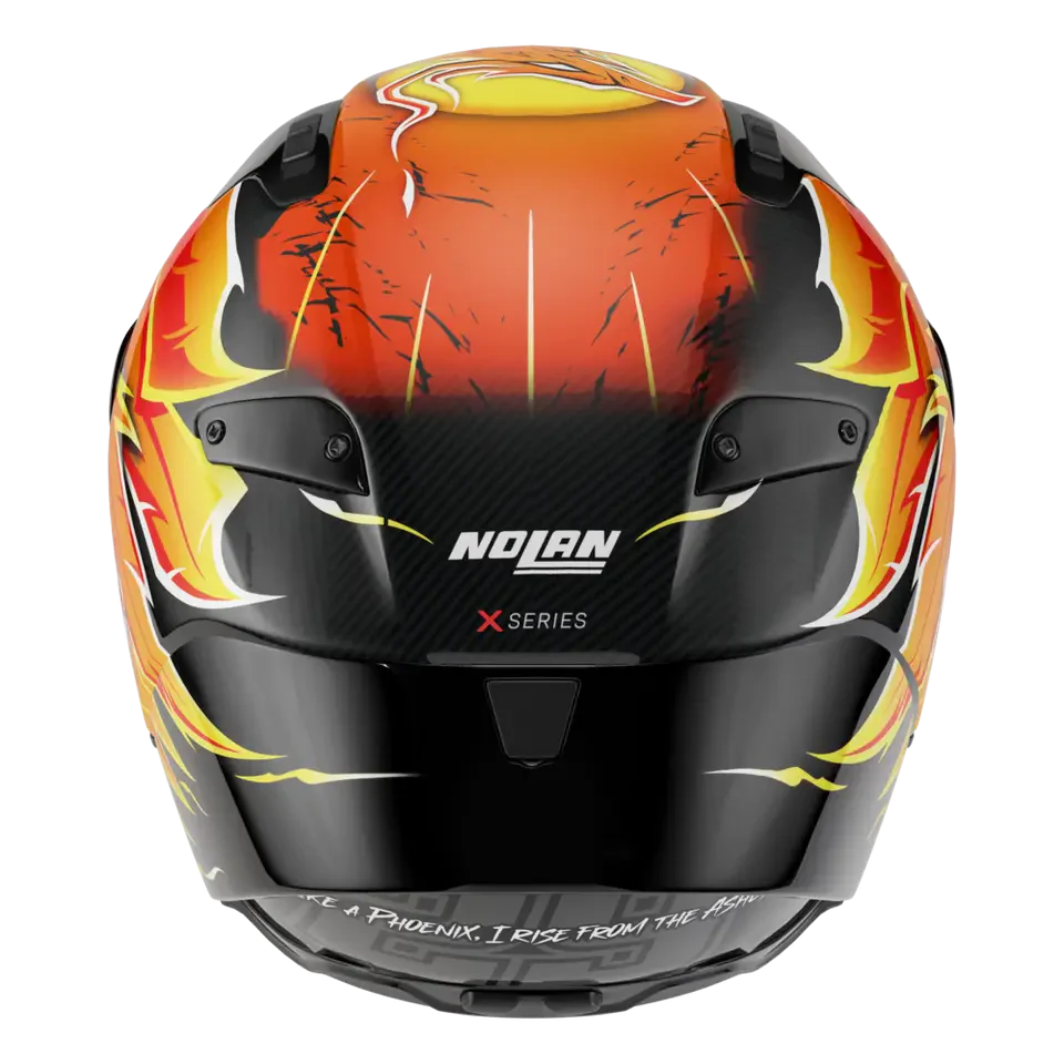 Nolan X-804 RS Helm Ultra Carbon Andrea Iannone "The Maniac" Replica 2025 - Image 3