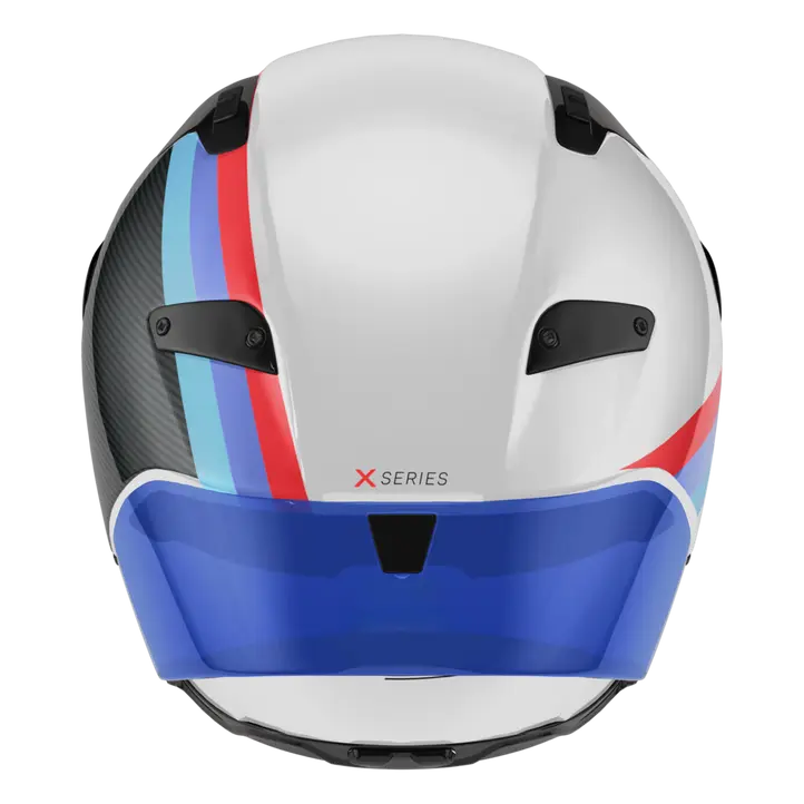Nolan X-804 RS Helm Ultra Carbon Gemini Weiß/Blau/Rot 365 - Image 5