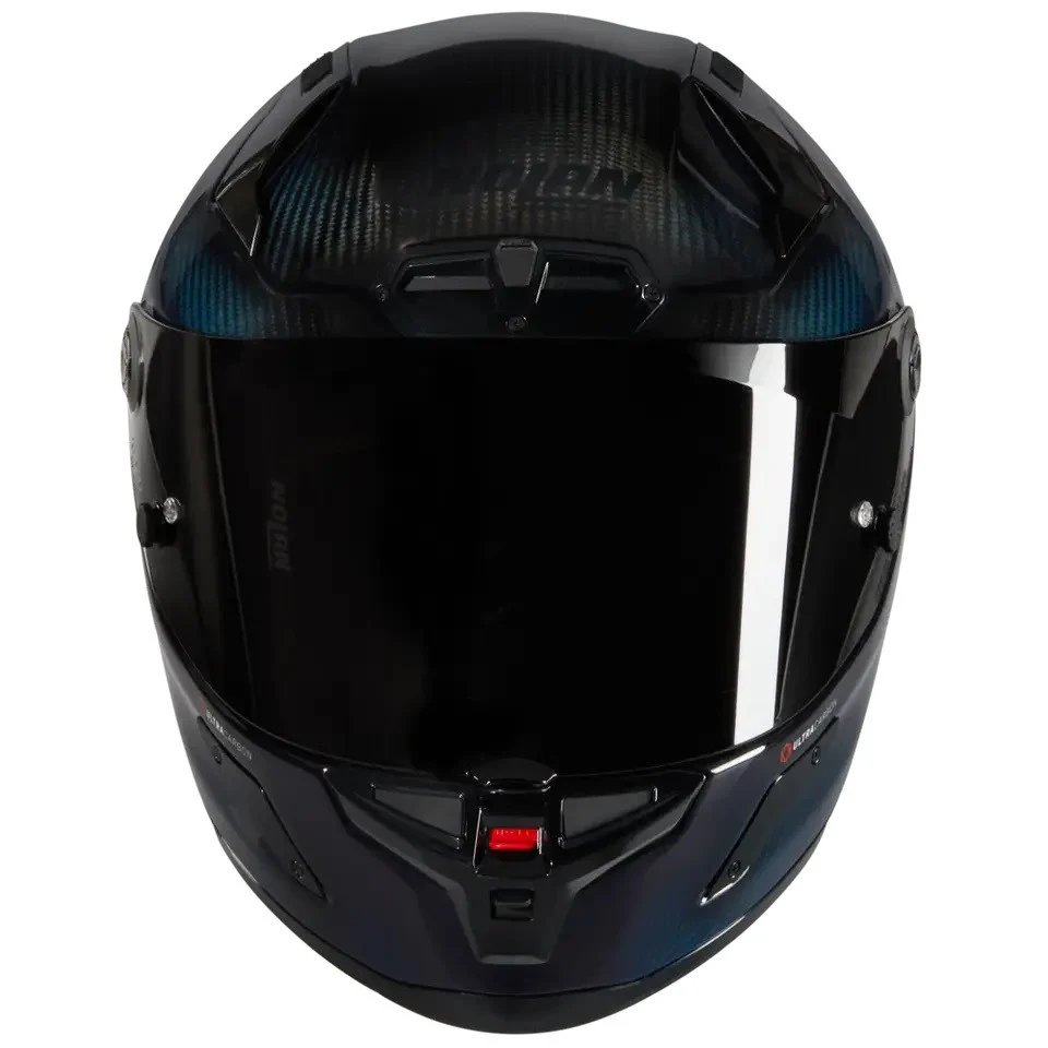 Nolan X-804 RS Helm Ultra Carbon Glossy Blue Liquido 328 - Image 2